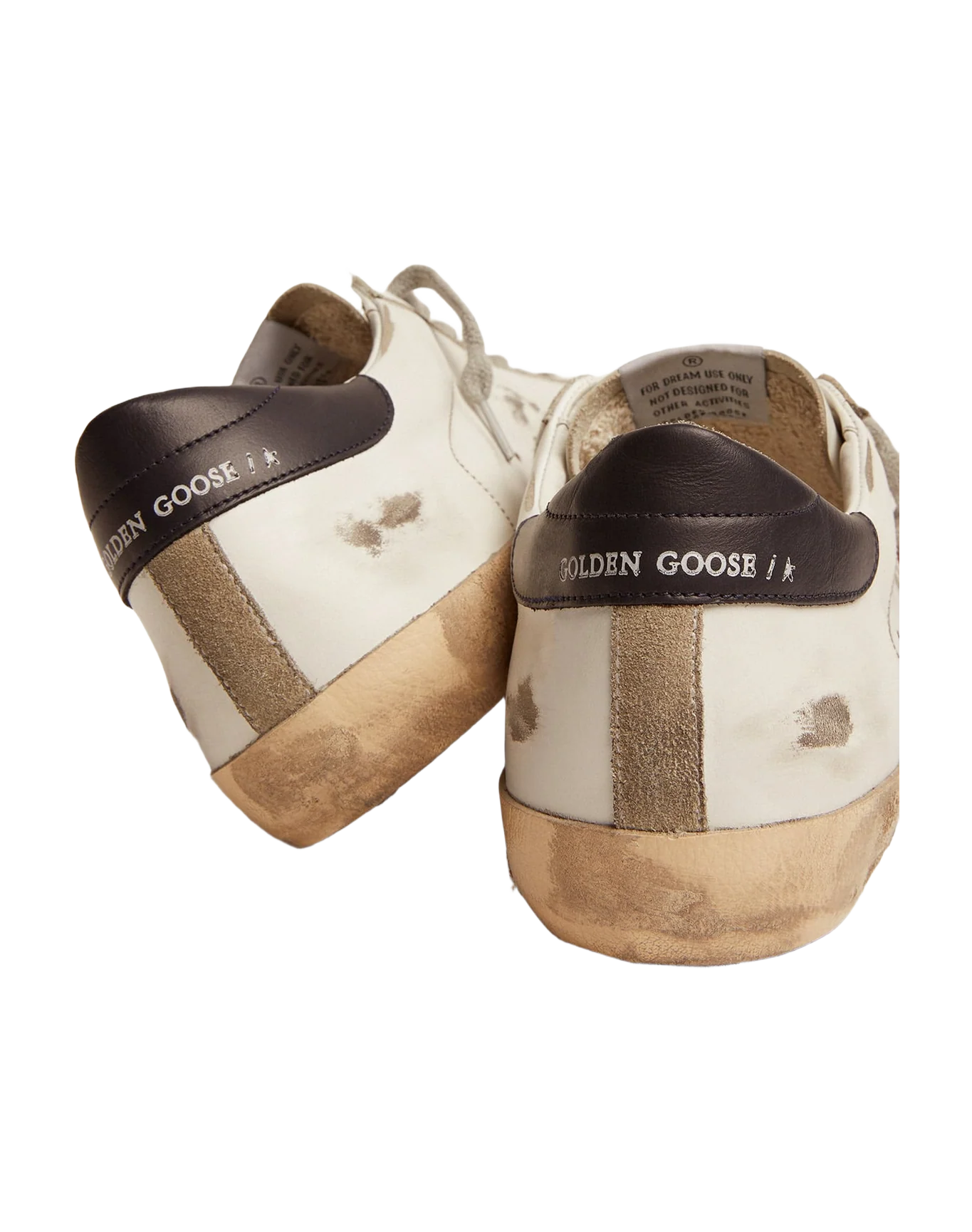 Men | Super-Star with Orange Suede Star & Dark Blue Leather Heel Tab | White x Orange x Dark Blue - Image 8