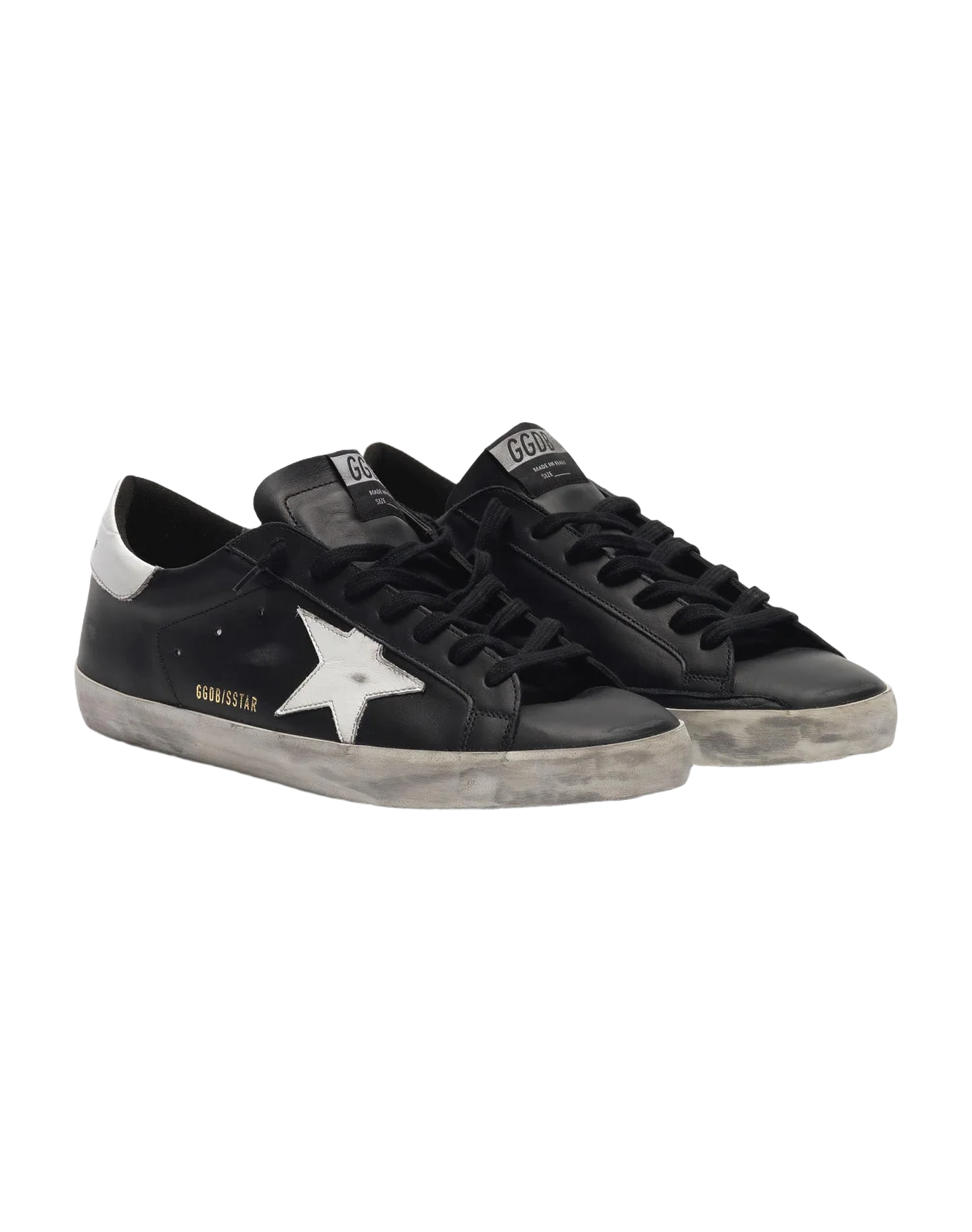 Men | Superstar Sneakers Leather with Contrast Star & Heel Tab - Image 2