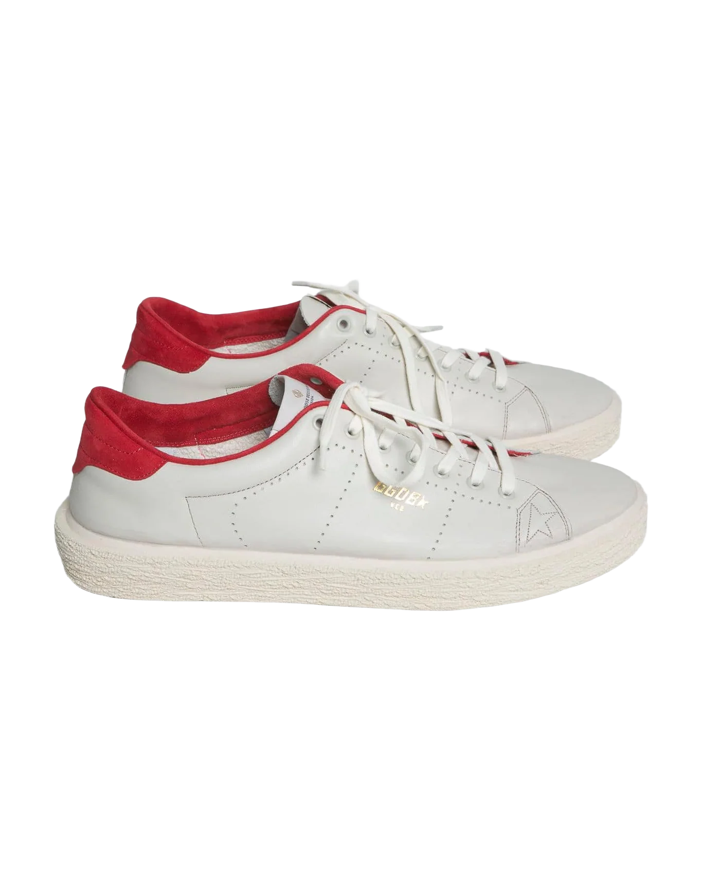 Men | Tennis Sneakers with Stitched Star - Image 4