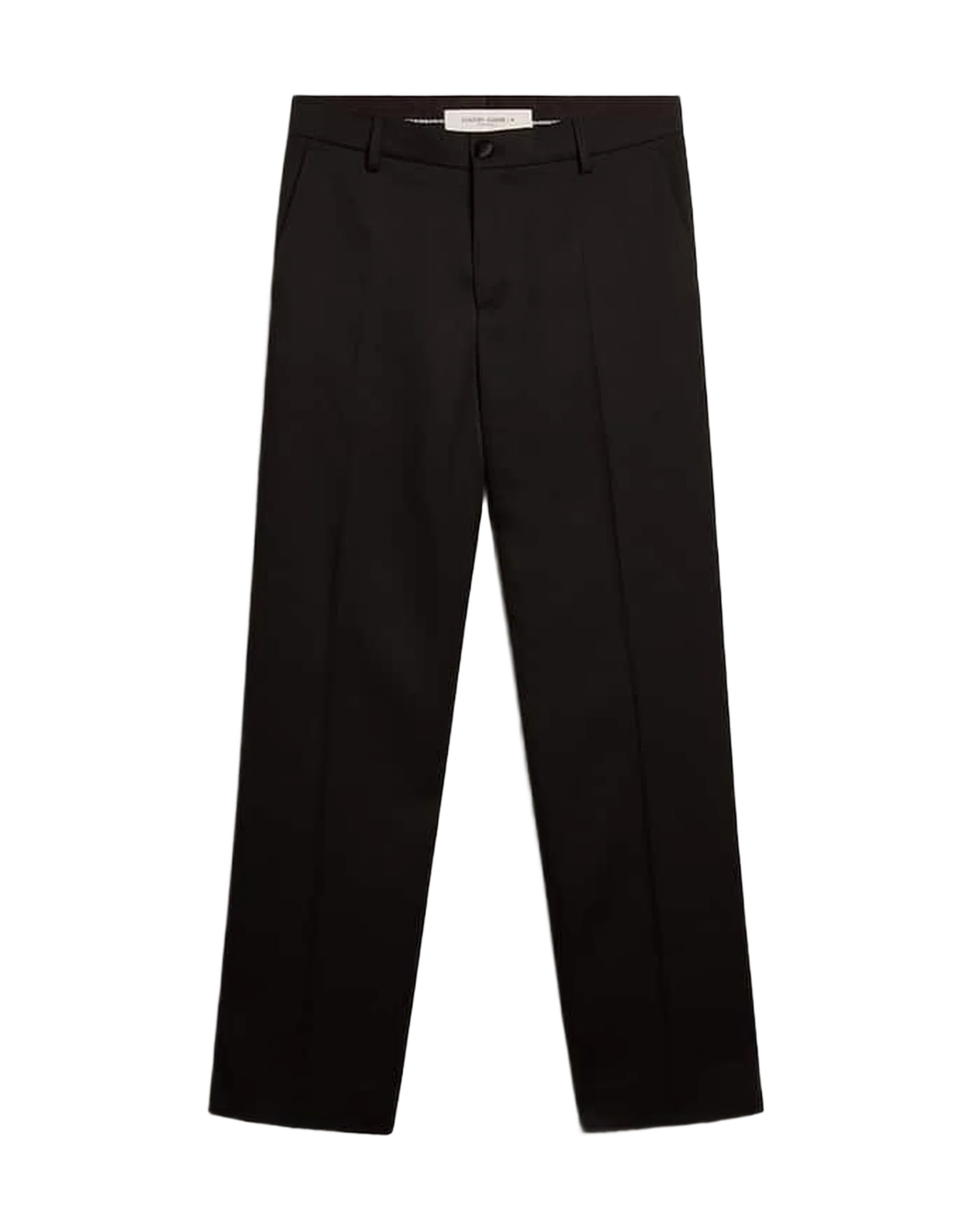 Men | Tuxedo Pants Black Wool Gabardine | Black - Image 8