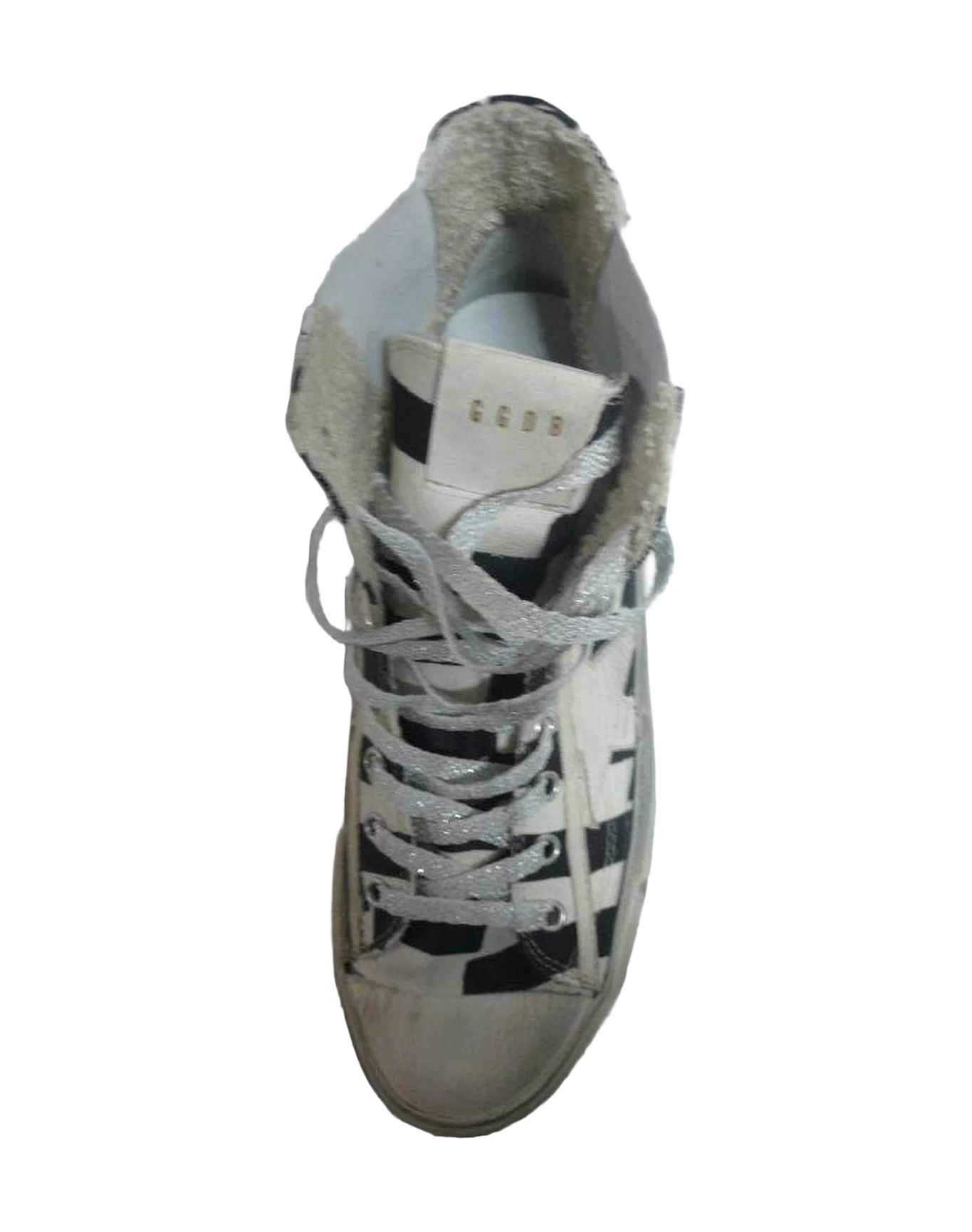 Men | V-Star with Black & White Flag Pattern - Image 2