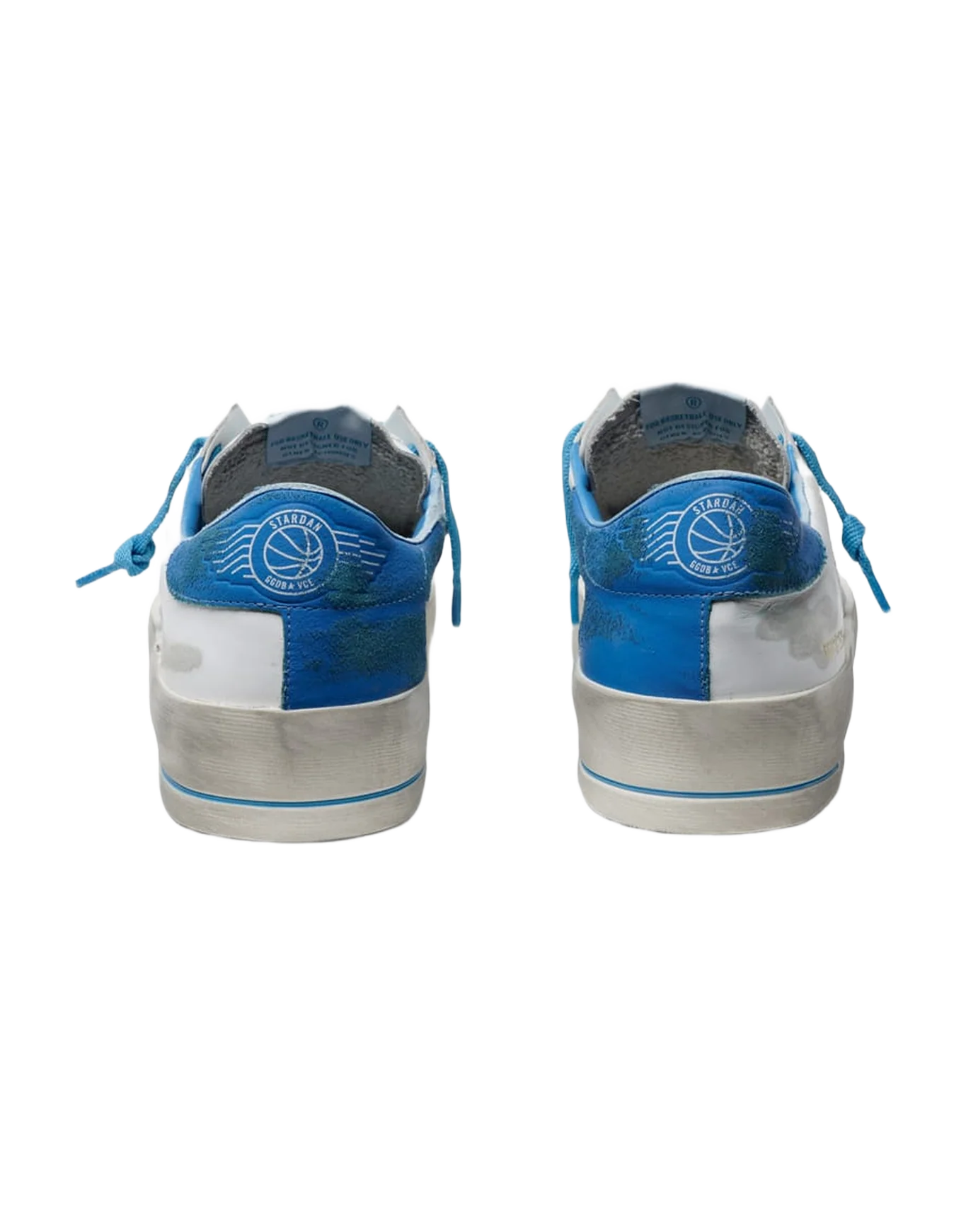 Men | White & Light Blue Stardan Sneakers - Image 3