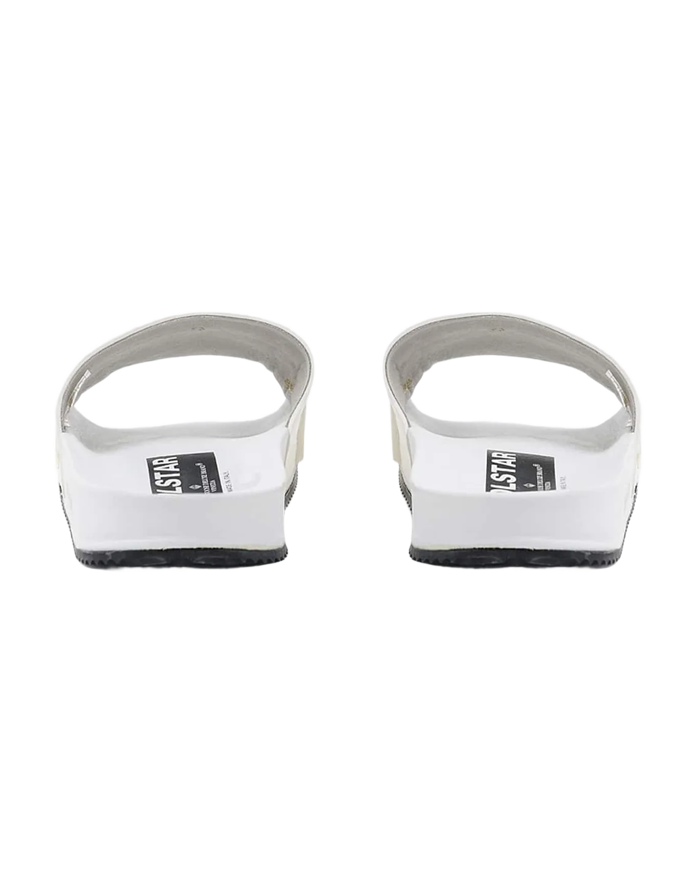 Men | White Poolstars with GGDB Logo - Image 4