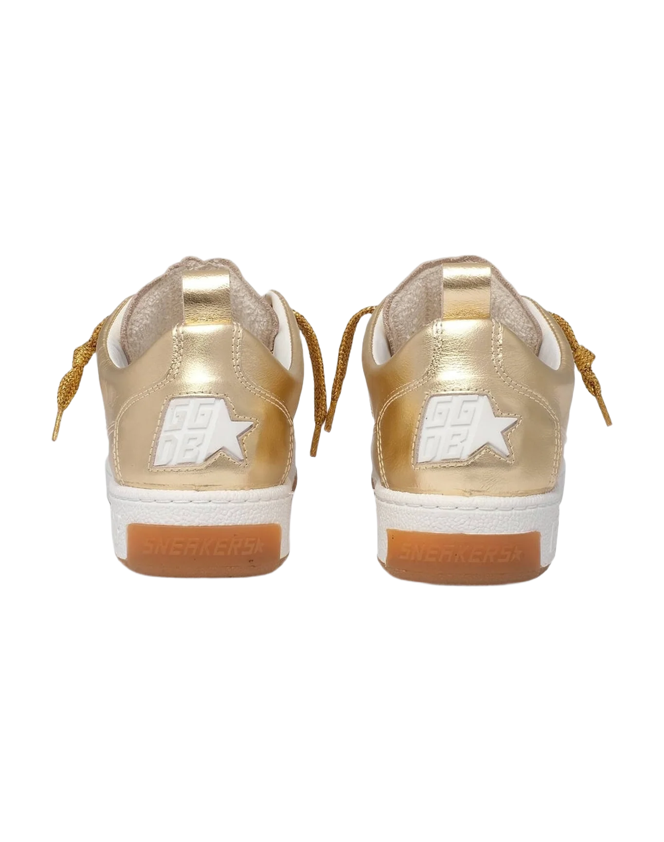 Men | Yeah Sneakers Gold Leather | Gold