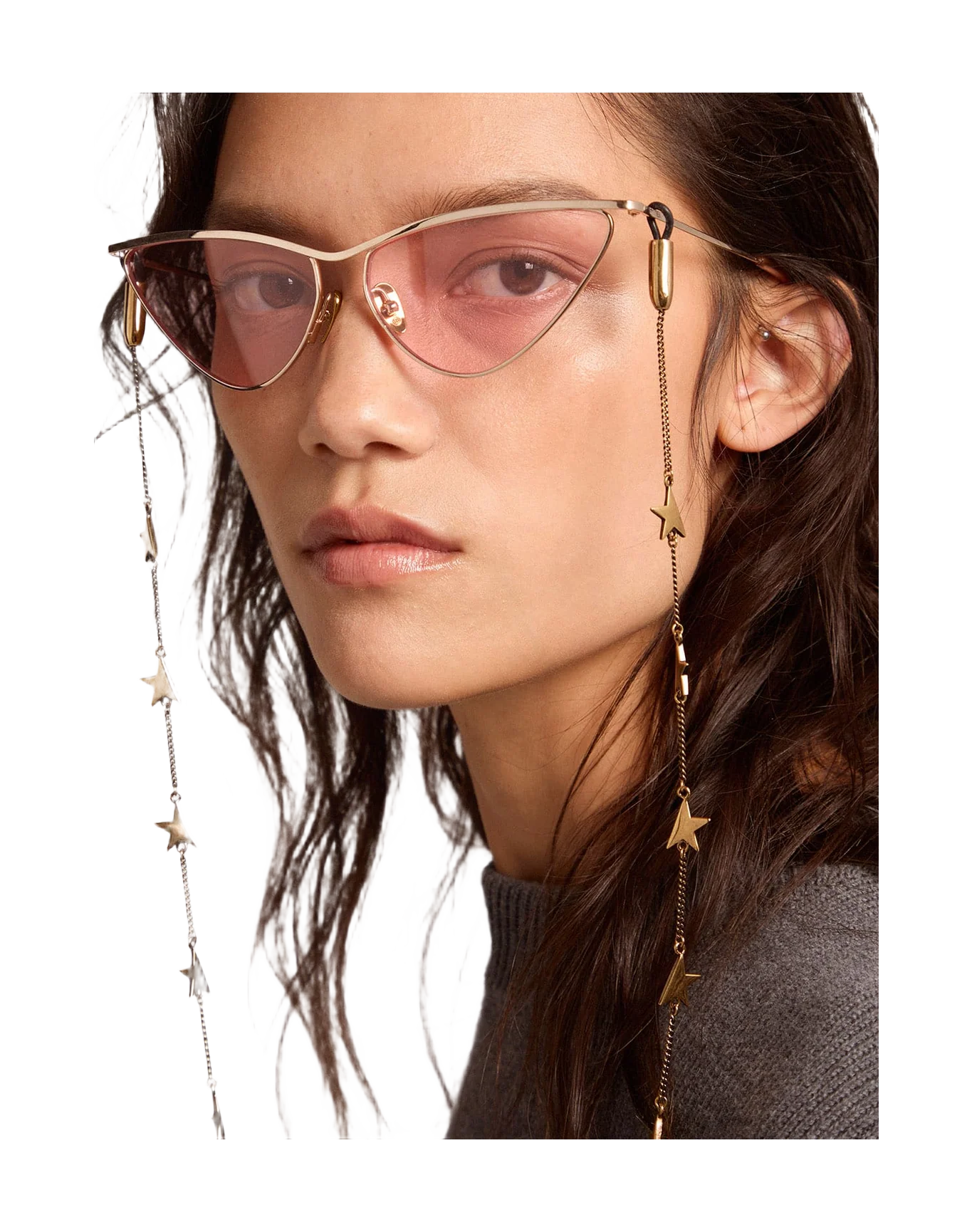 Unisex | Glasses Chain Antique Gold Color | Antique Gold - Image 3