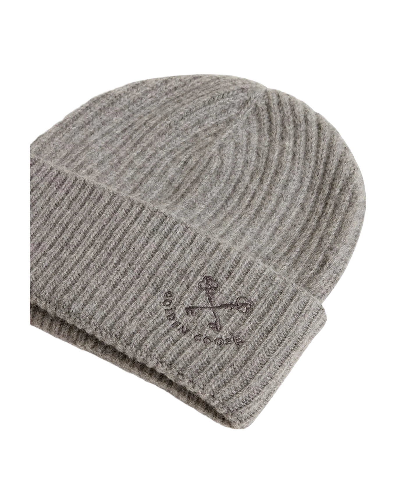Unisex | Gray Ribbed Wool Beanie | Grey Melange - Image 7