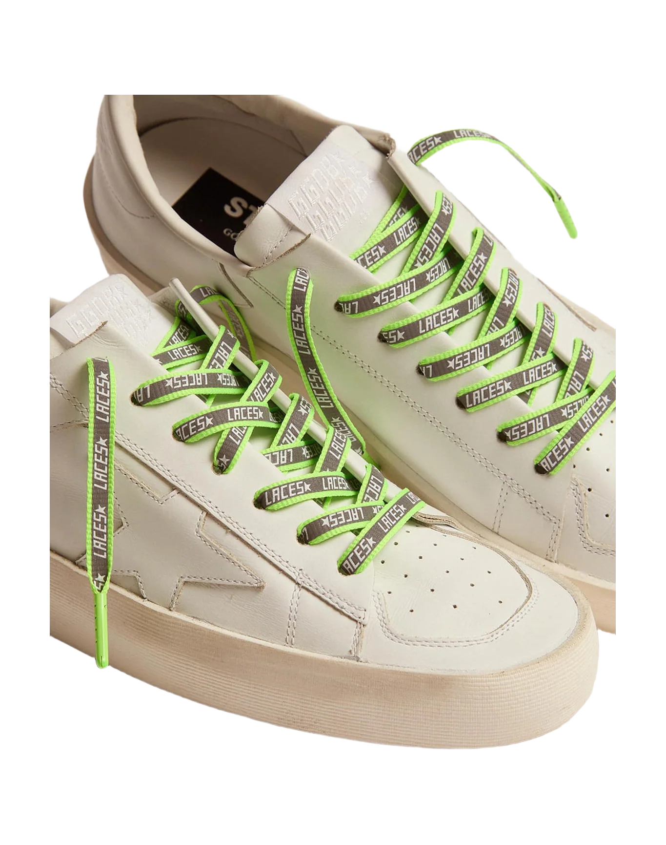 Unisex | Neon Green Reflective Laces with Laces Print (V2) - Image 4
