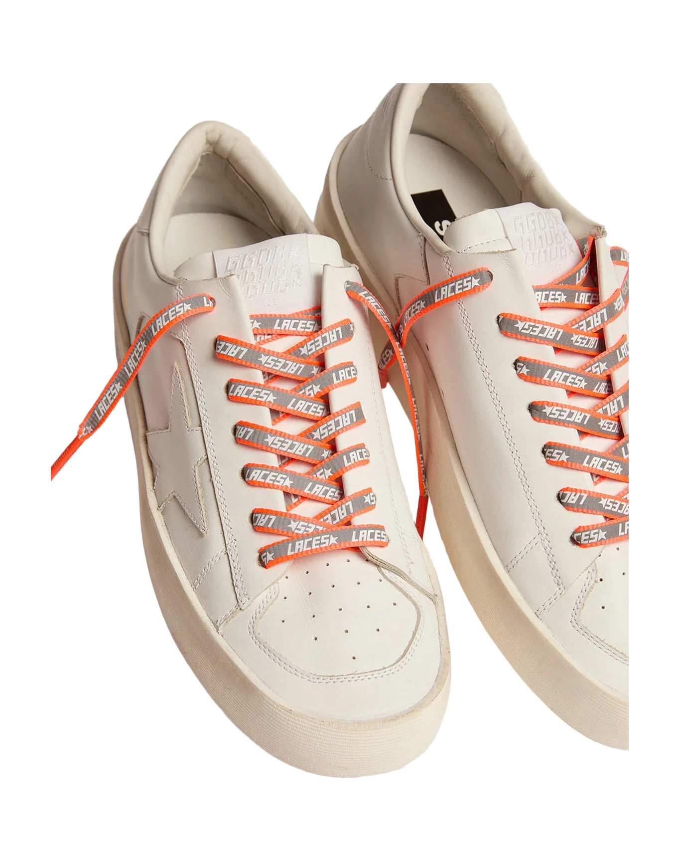 Unisex | Neon Orange Reflective Laces with Laces Print - Image 3