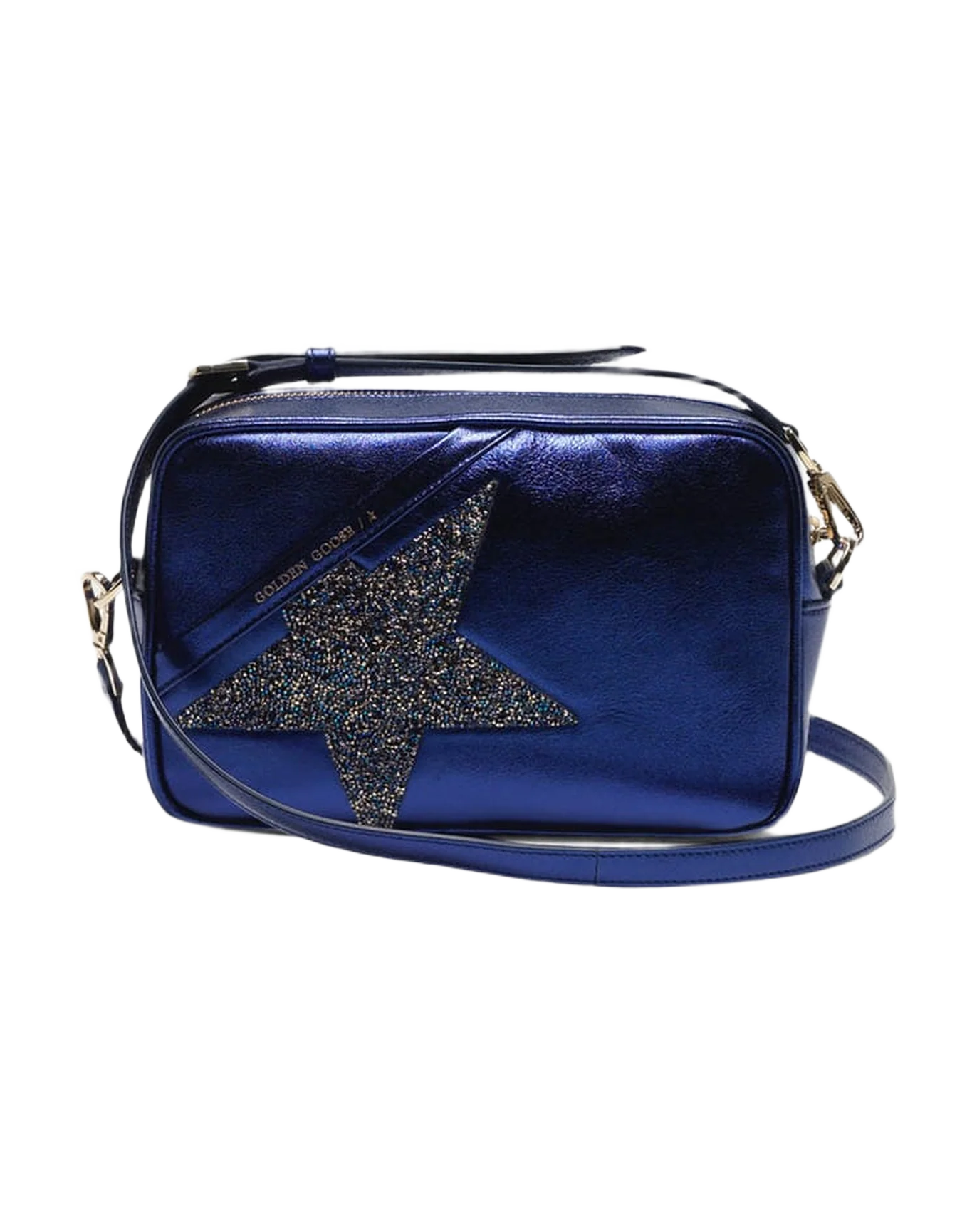Unisex | Star Bag Made Of Laminated Leather with Swarovski Crystals - Image 2