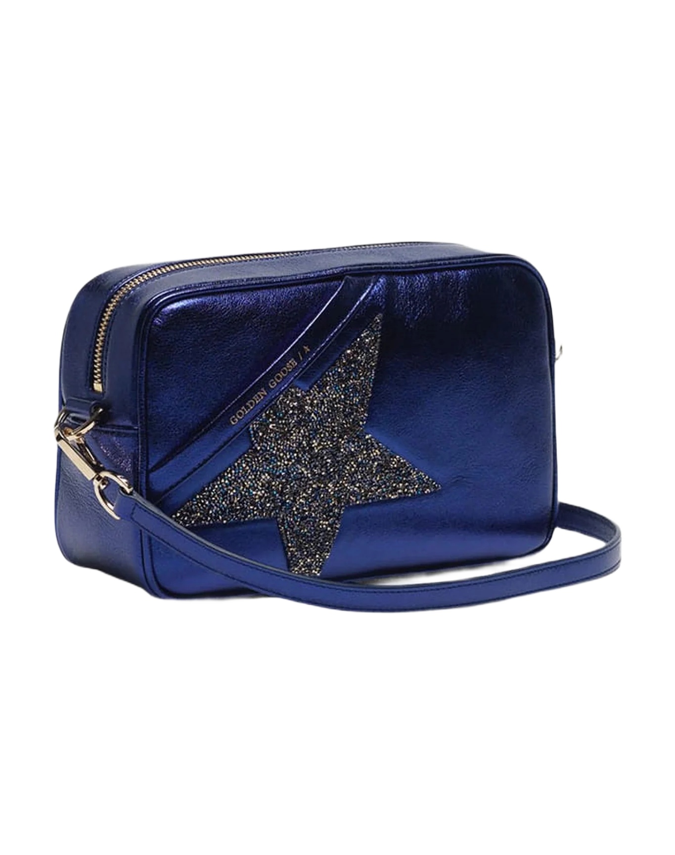 Unisex | Star Bag Made Of Laminated Leather with Swarovski Crystals - Image 5