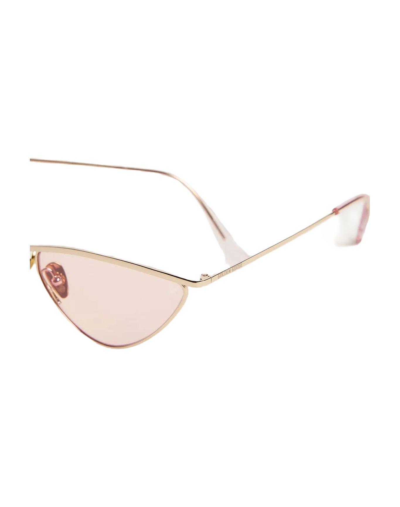Unisex | Sunframe Cat-Eye Style with Pink Frame & Lenses | Gold x Pink - Image 8