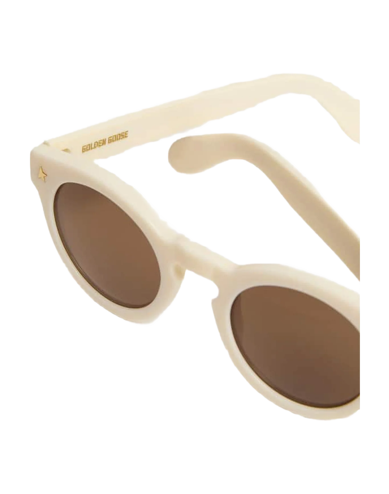 Unisex | Sunglasses Panthos Model with White Frame & Gold Details | White x Roviex - Image 4