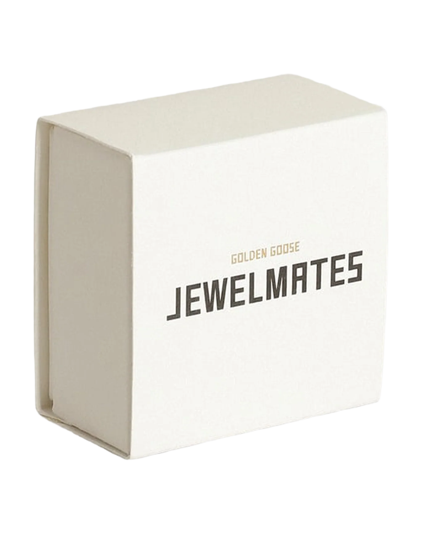Unisex | White Cuff with Baguette-Shaped Crystals | Vintage White x Antique Gold - Image 6