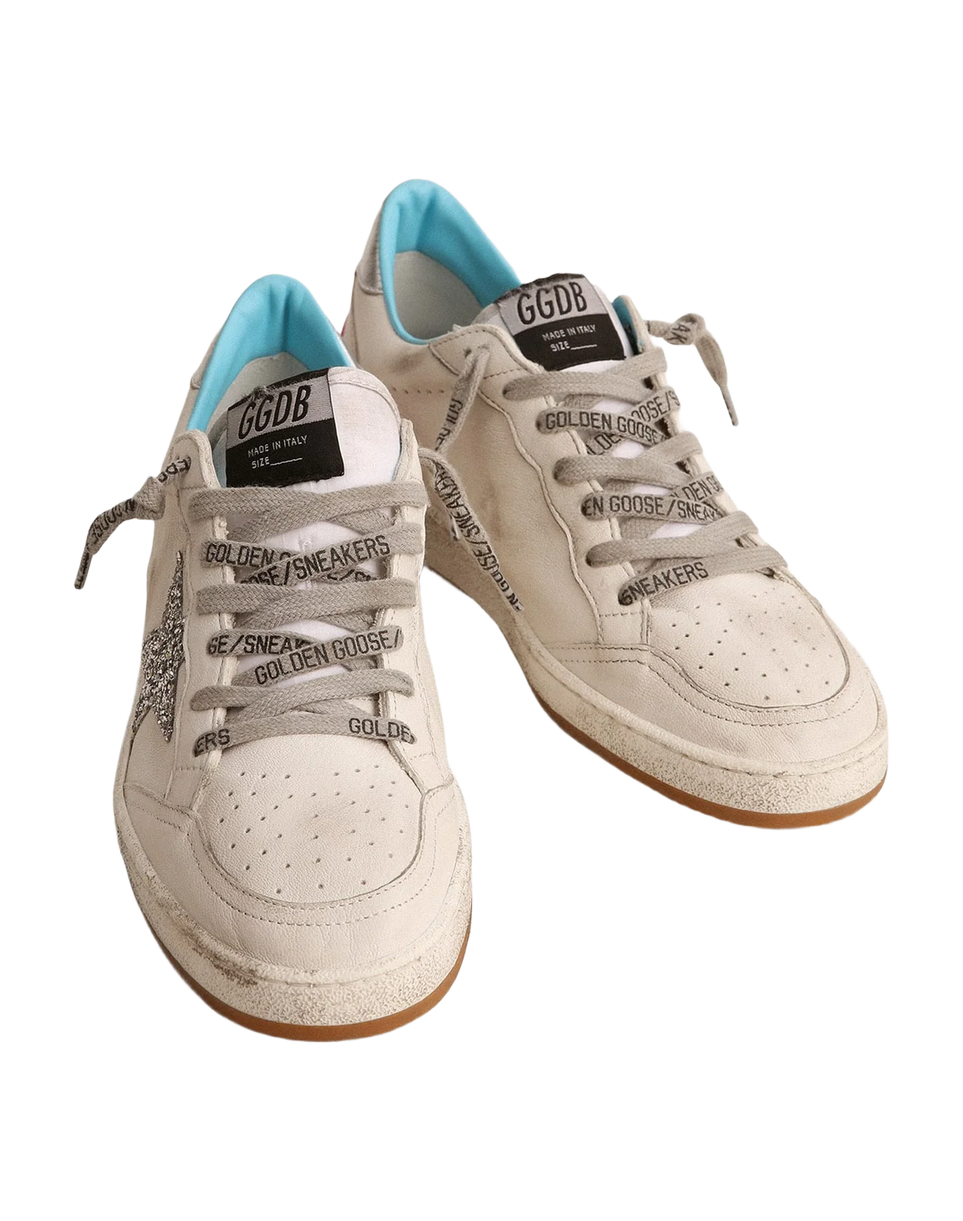Women | Ball Star Ltd with Silver Glitter Star | White x Silver x Fuxia - Image 9