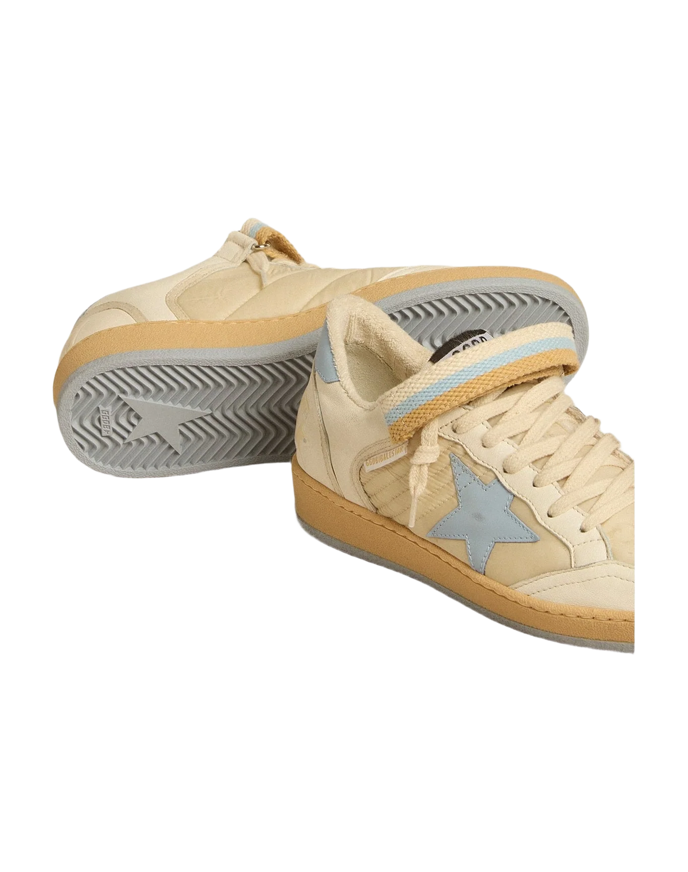 Women | Ballstar Sneakers | White x Blue Fog