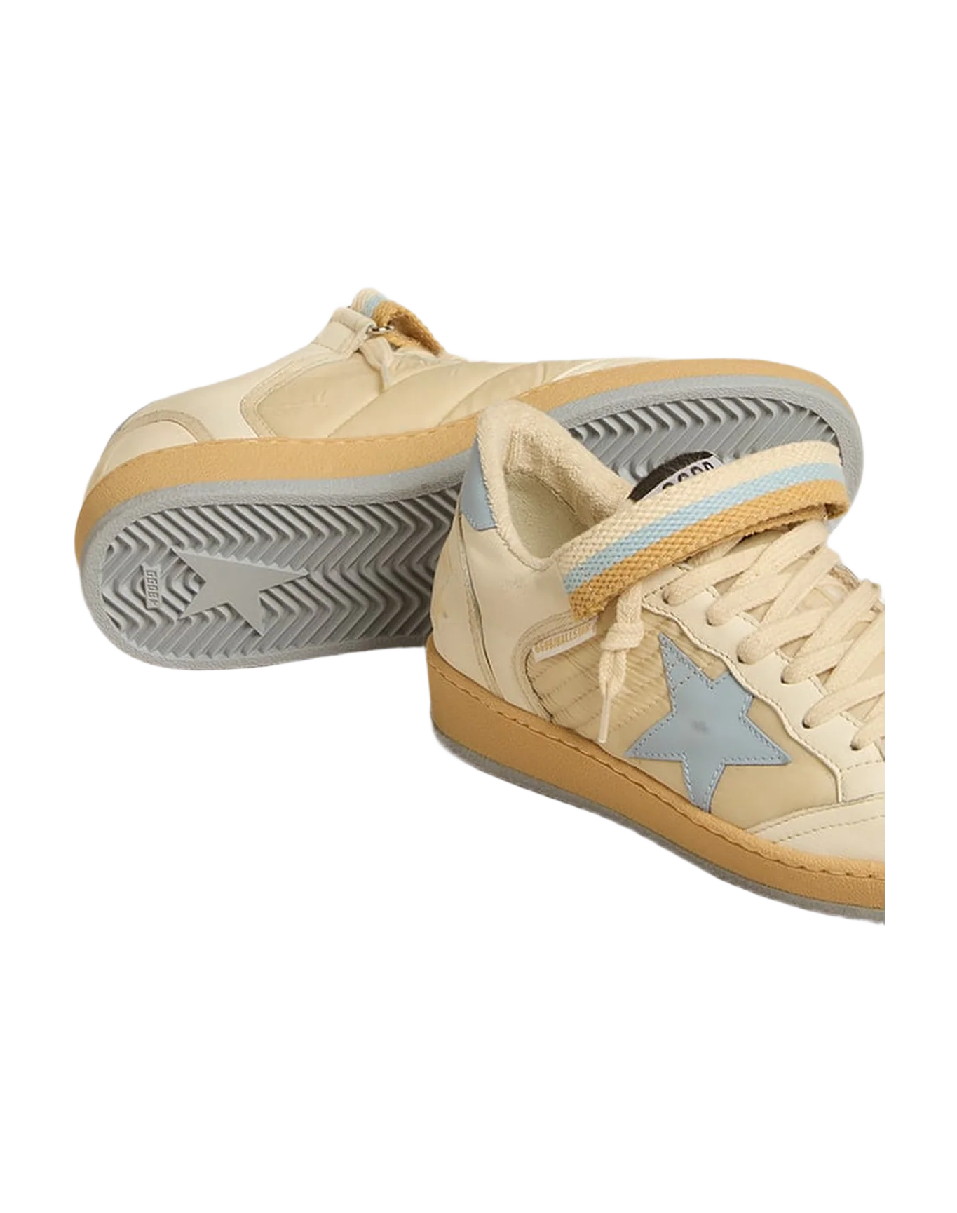 Women | Ballstar Sneakers | White x Blue Fog - Image 5
