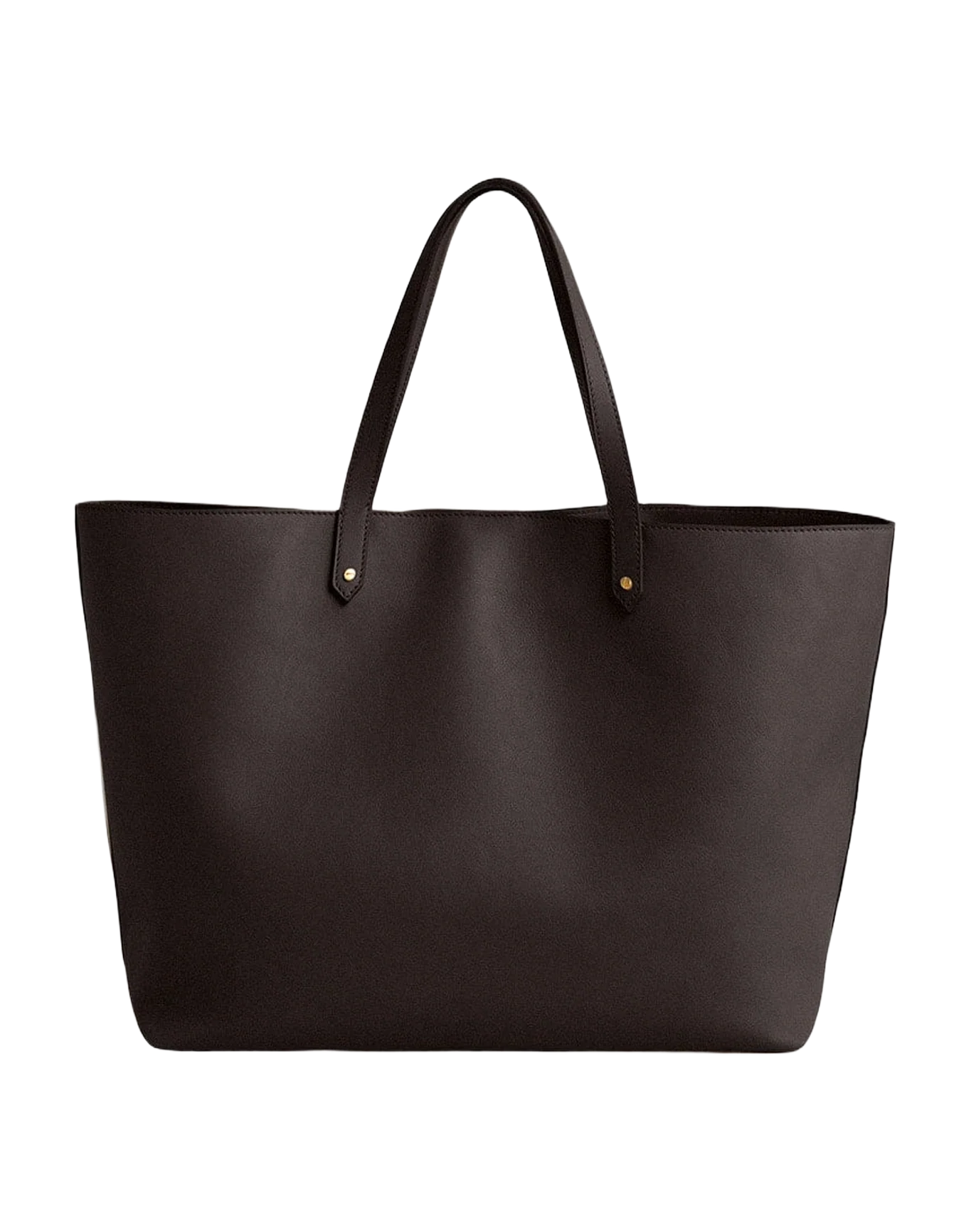 Women | Black Pasadena Bag Made Of Smooth Leather with Gold Logo | Black - Image 4