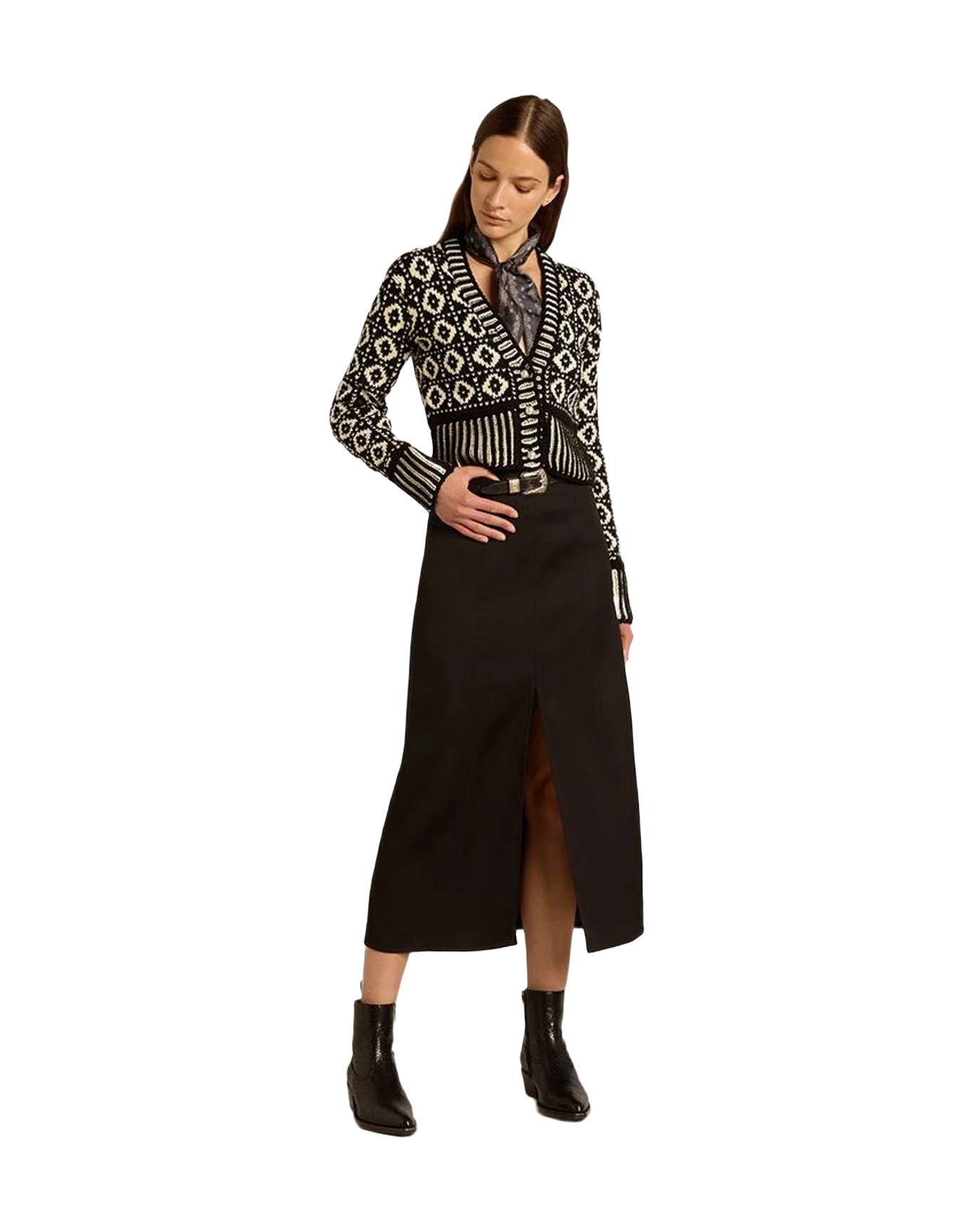 Women | Black Pencil Skirt | Black