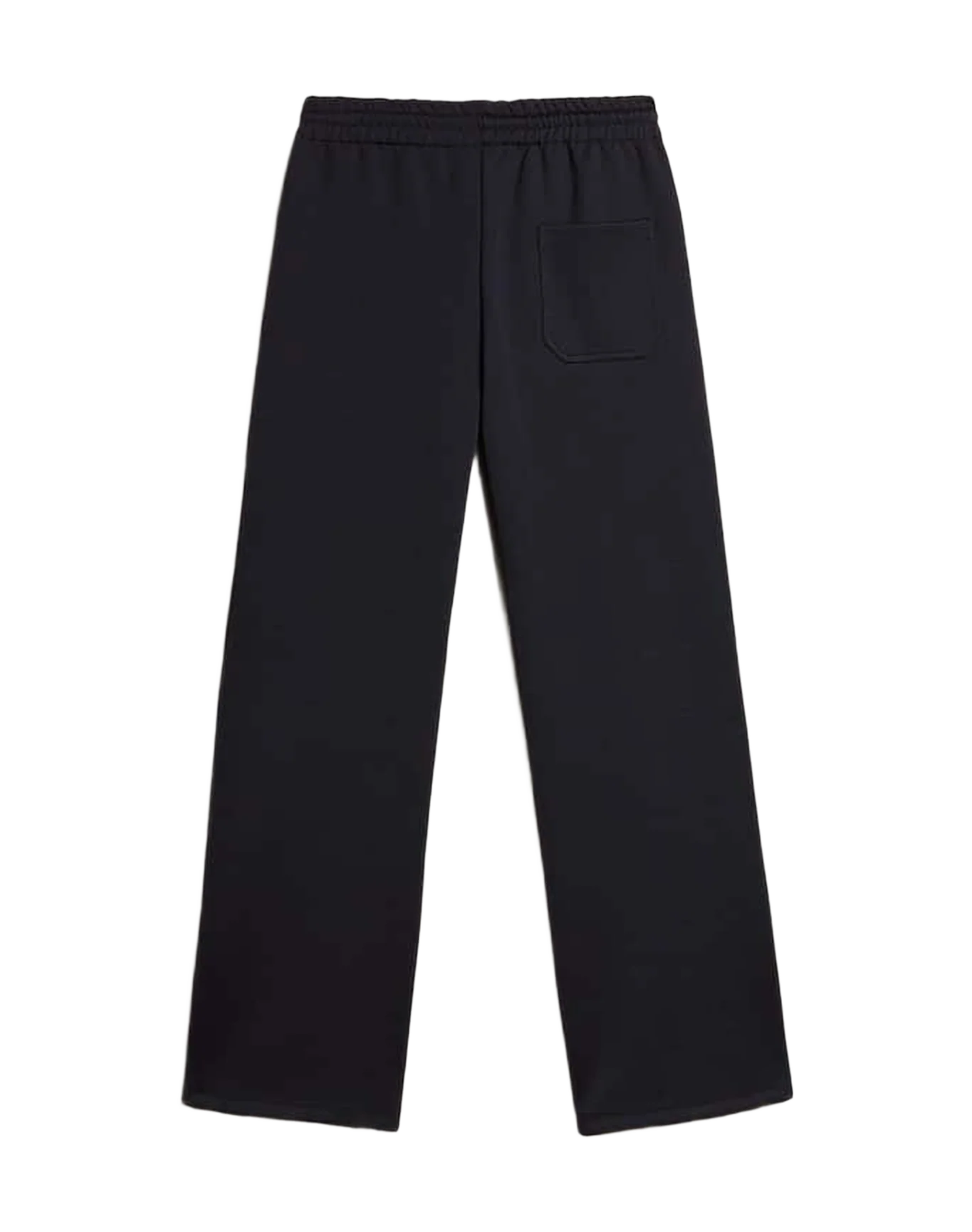 Women | Black Wo Joggers with Side Stripes | Dark Blue x Papyrus - Image 3