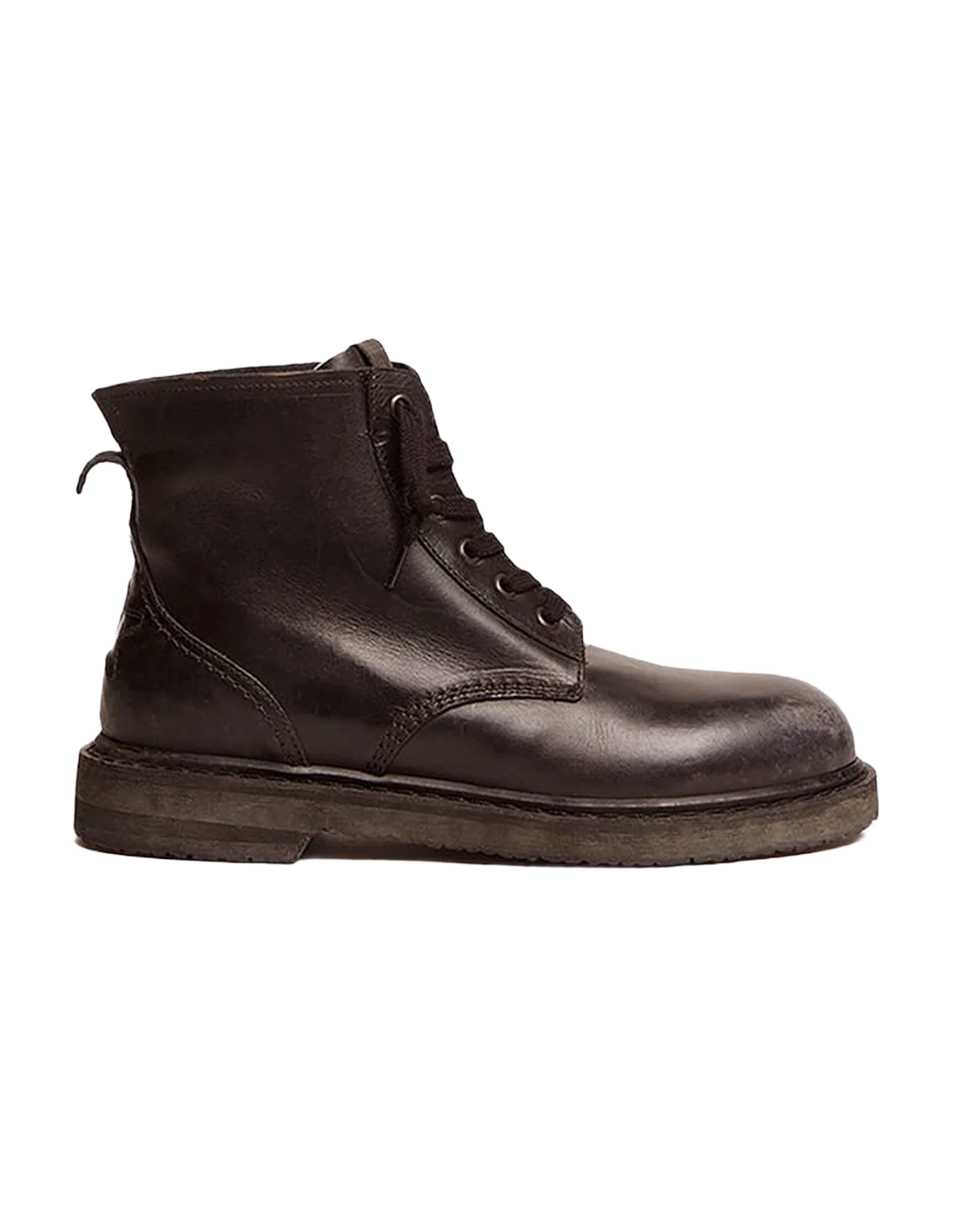 Women | Boots Black Leather | Black - Image 7