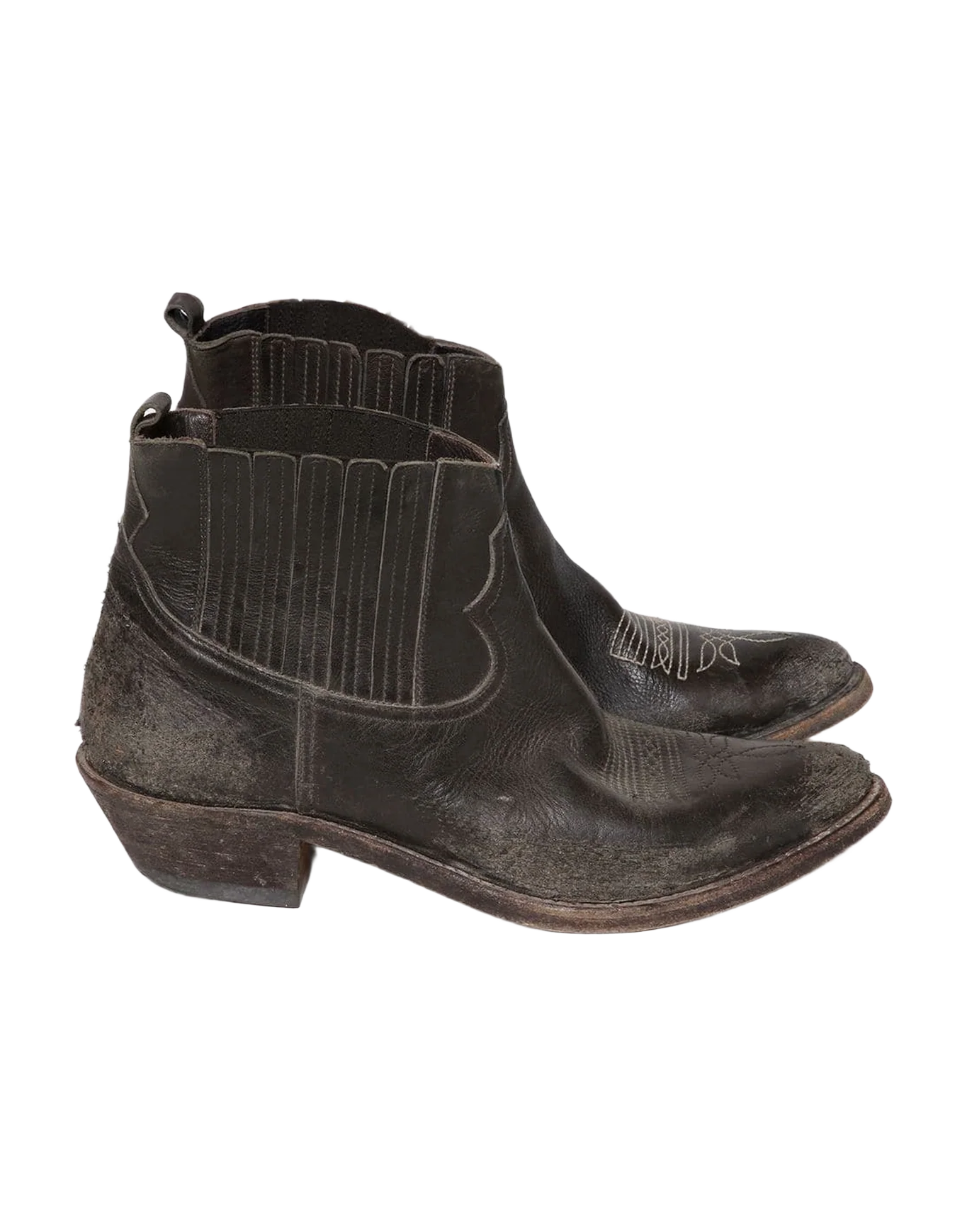 Women | Boots Crosby Black Leather (V1) - Image 2