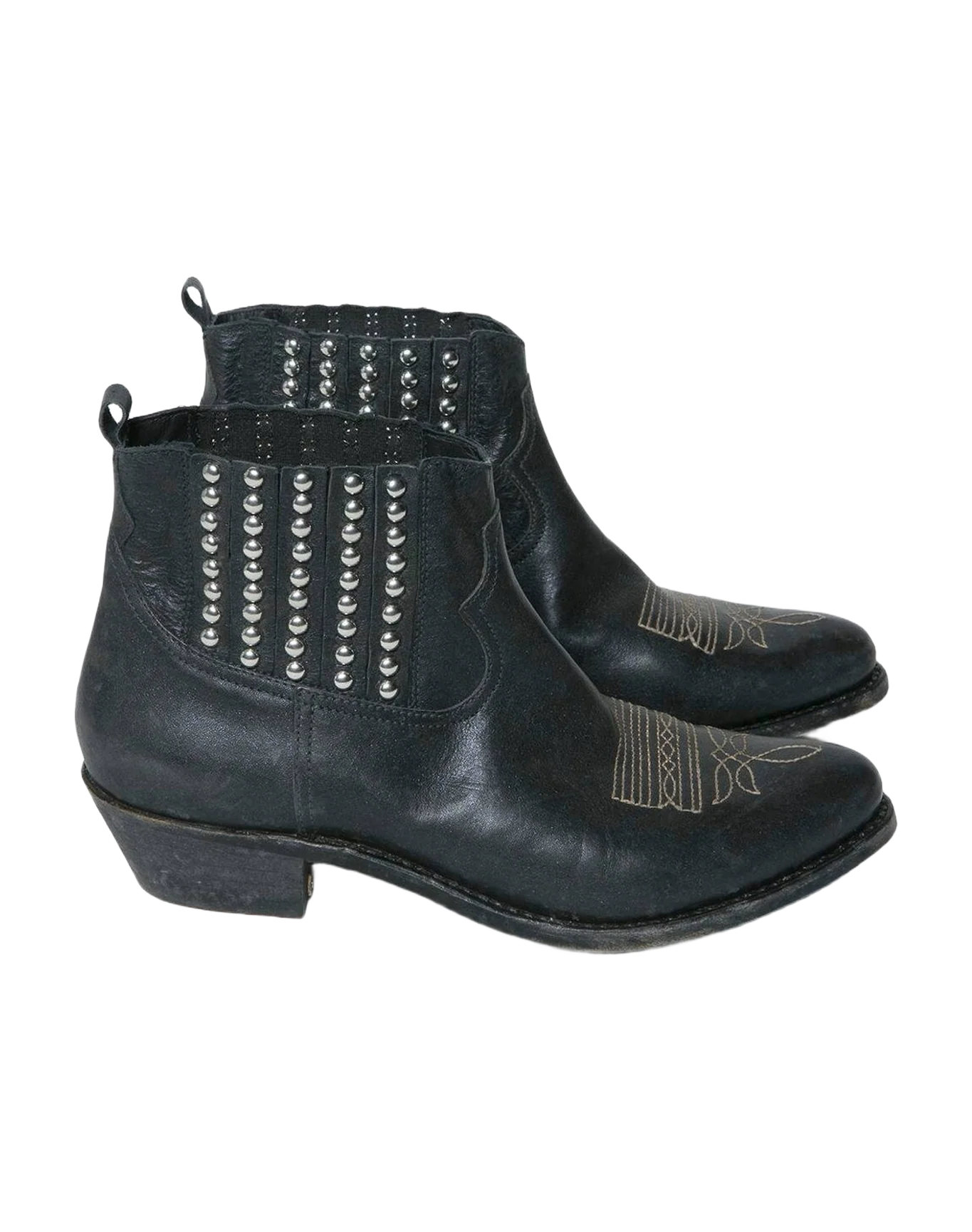 Women | Boots Crosby Blue Black Glitter Leather