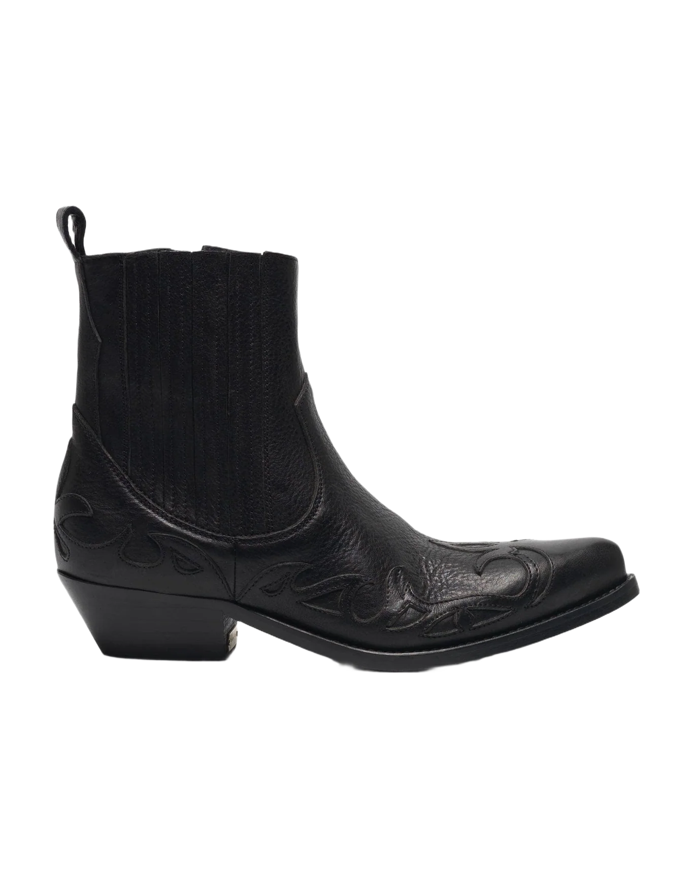 Women | Boots Santiago Black Leather - Image 7