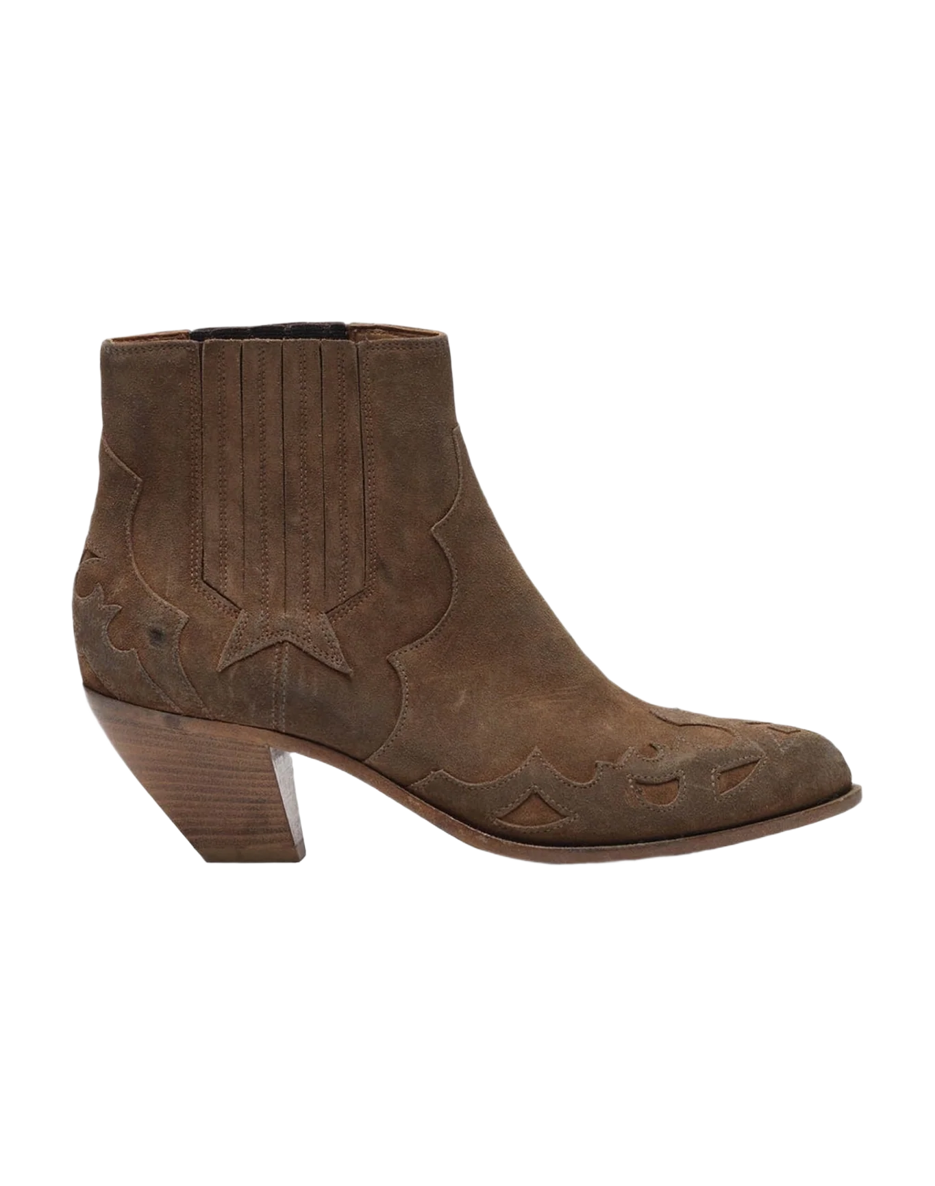 Women | Boots Sunset Flowers Walnut Suede