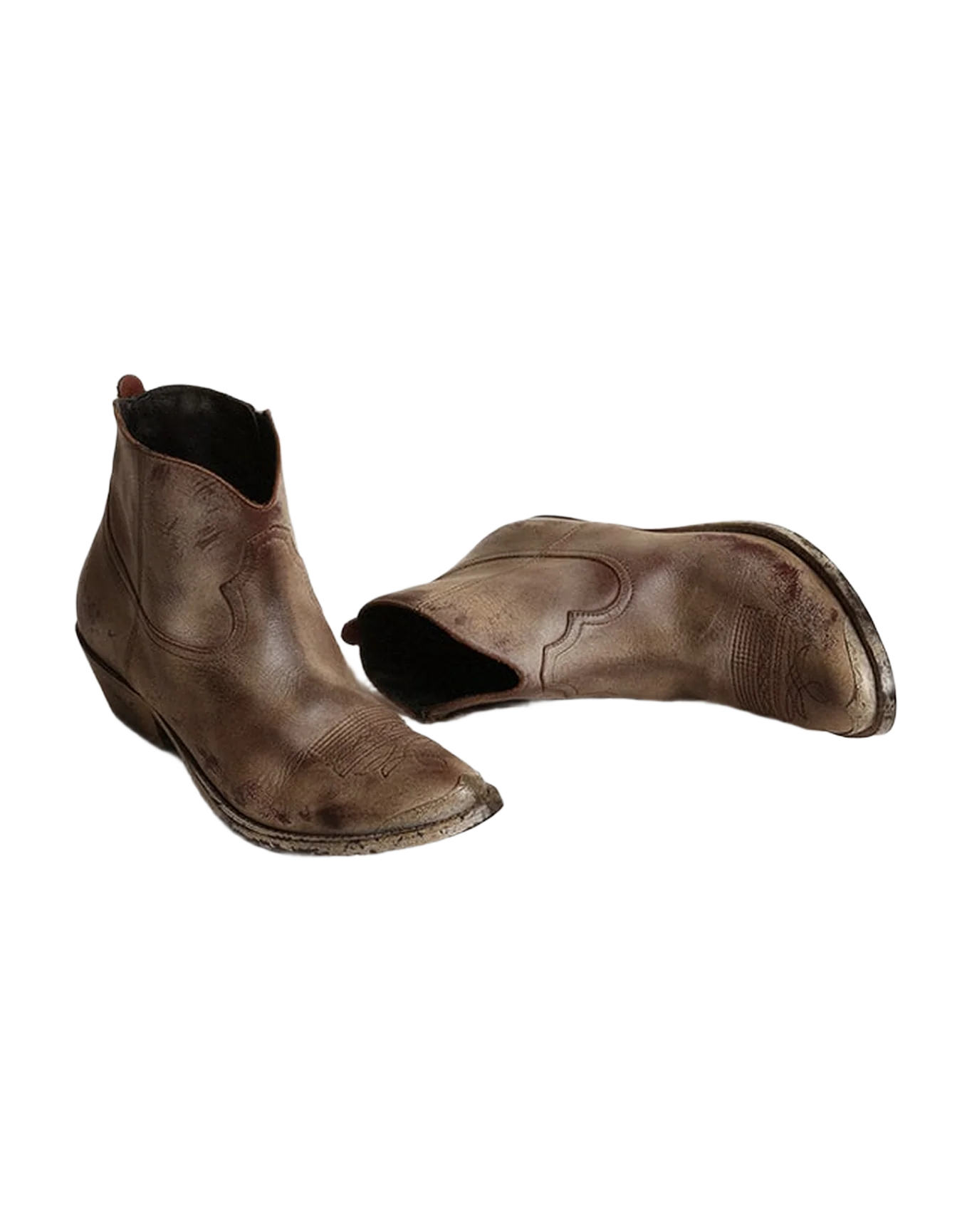 Women | Brown Ankle Boots | Brown - Image 2
