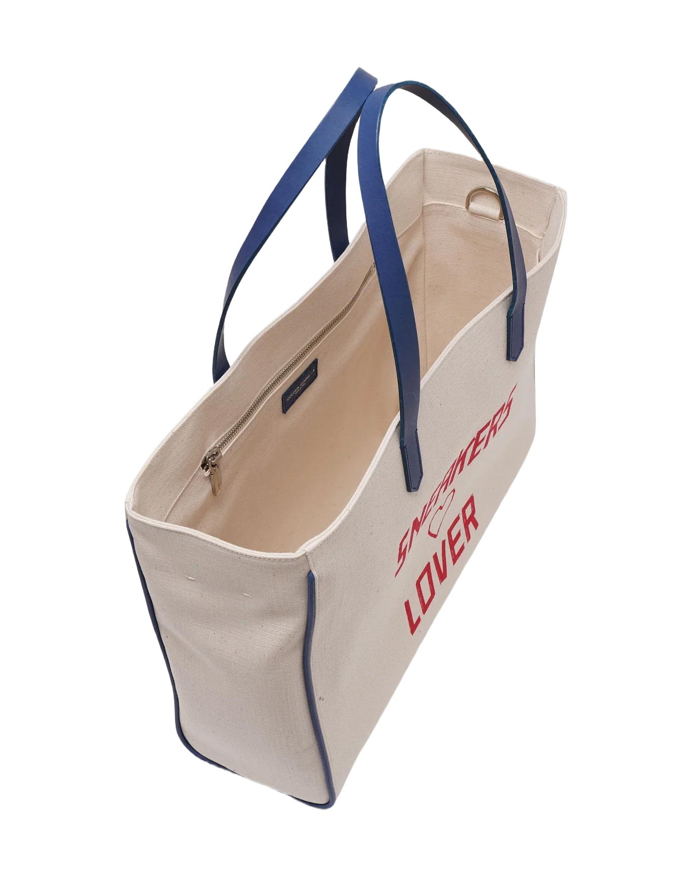 Women | California East-West Bag with Red Sneakers Lover Print - Image 2
