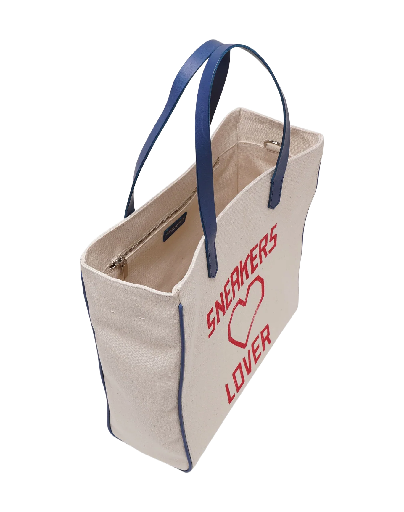Women | California North-South Bag with Red Sneakers Lover Print - Image 2