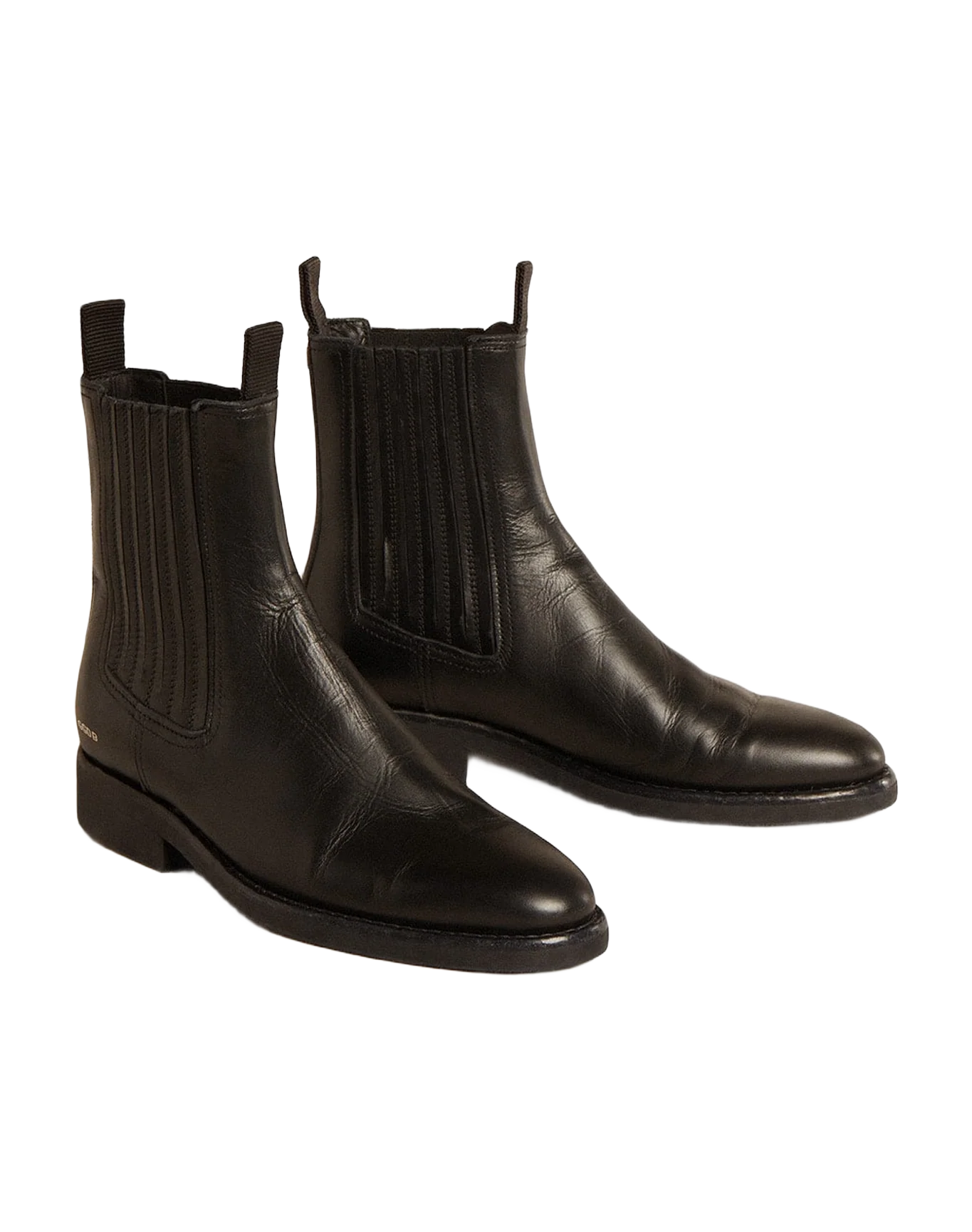 Women | Chelsea Boots Black Leather | Black - Image 2
