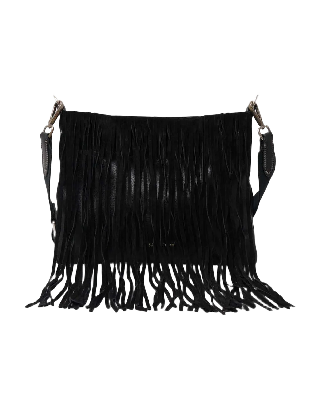 Women | Demi Hobo Bag Suede Leather with Fringes (V1) - Image 4
