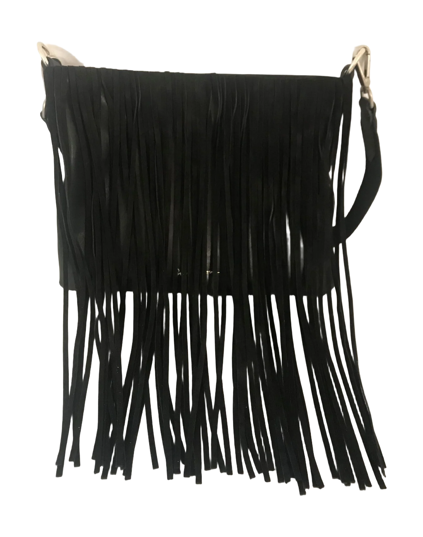 Women | Demi Hobo Bag Suede Leather with Fringes (V1) - Image 5