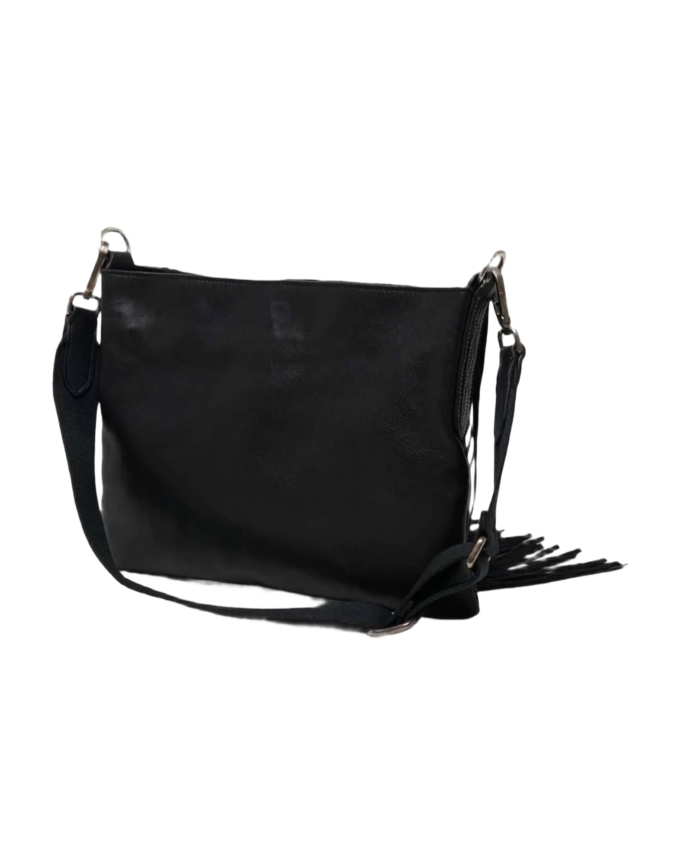 Women | Demi Hobo Bag Suede Leather with Fringes (V1) - Image 7
