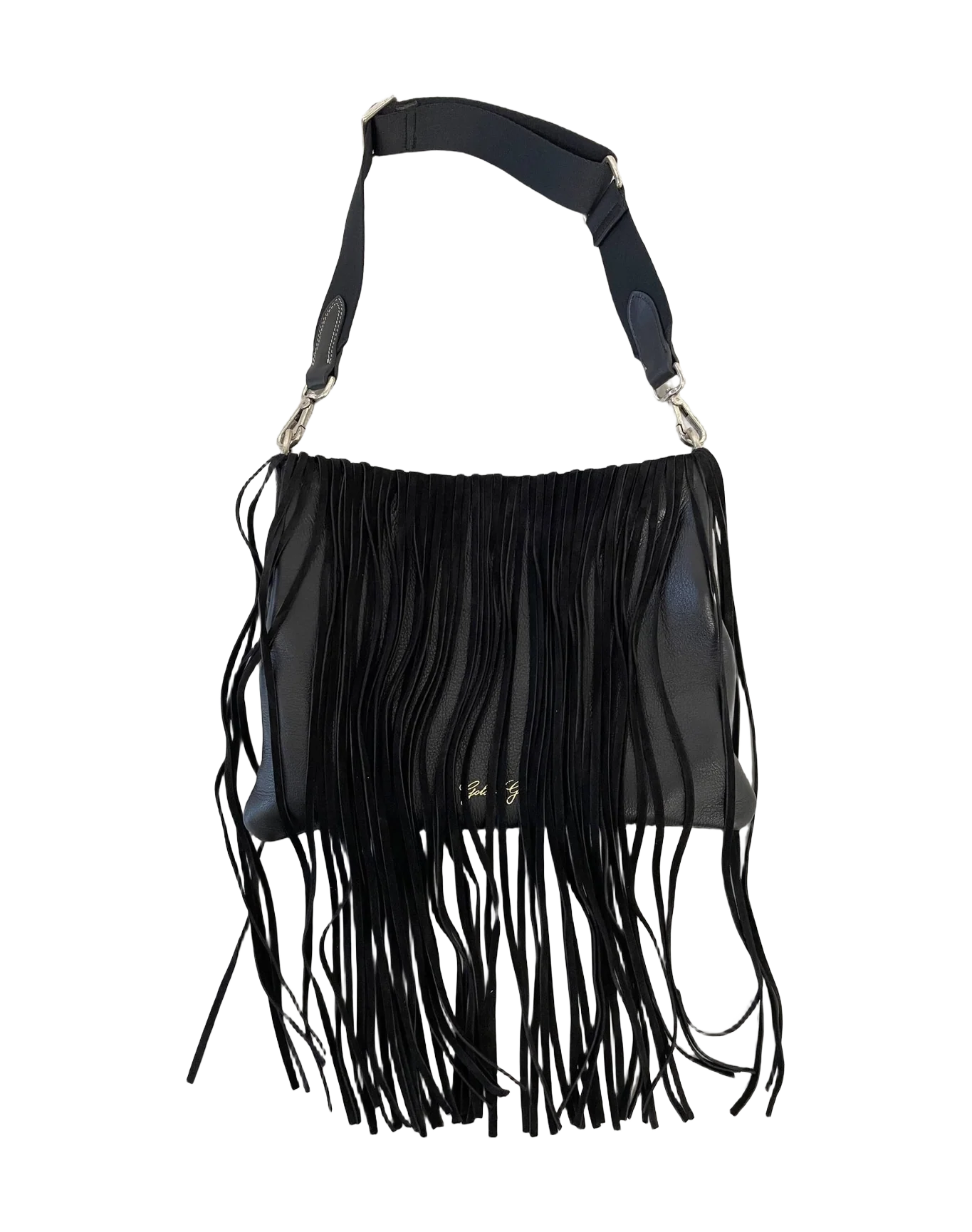 Women | Demi Hobo Black Fringes