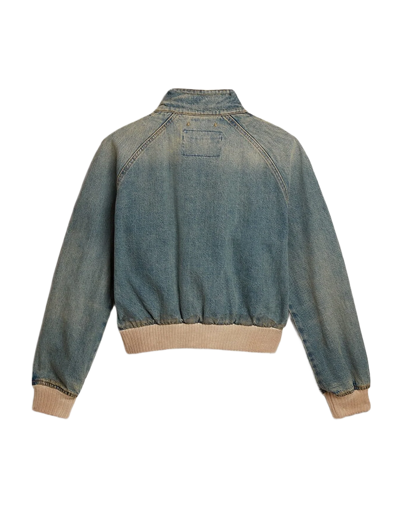 Women | Denim Bomber Jacket | Blue - Image 4