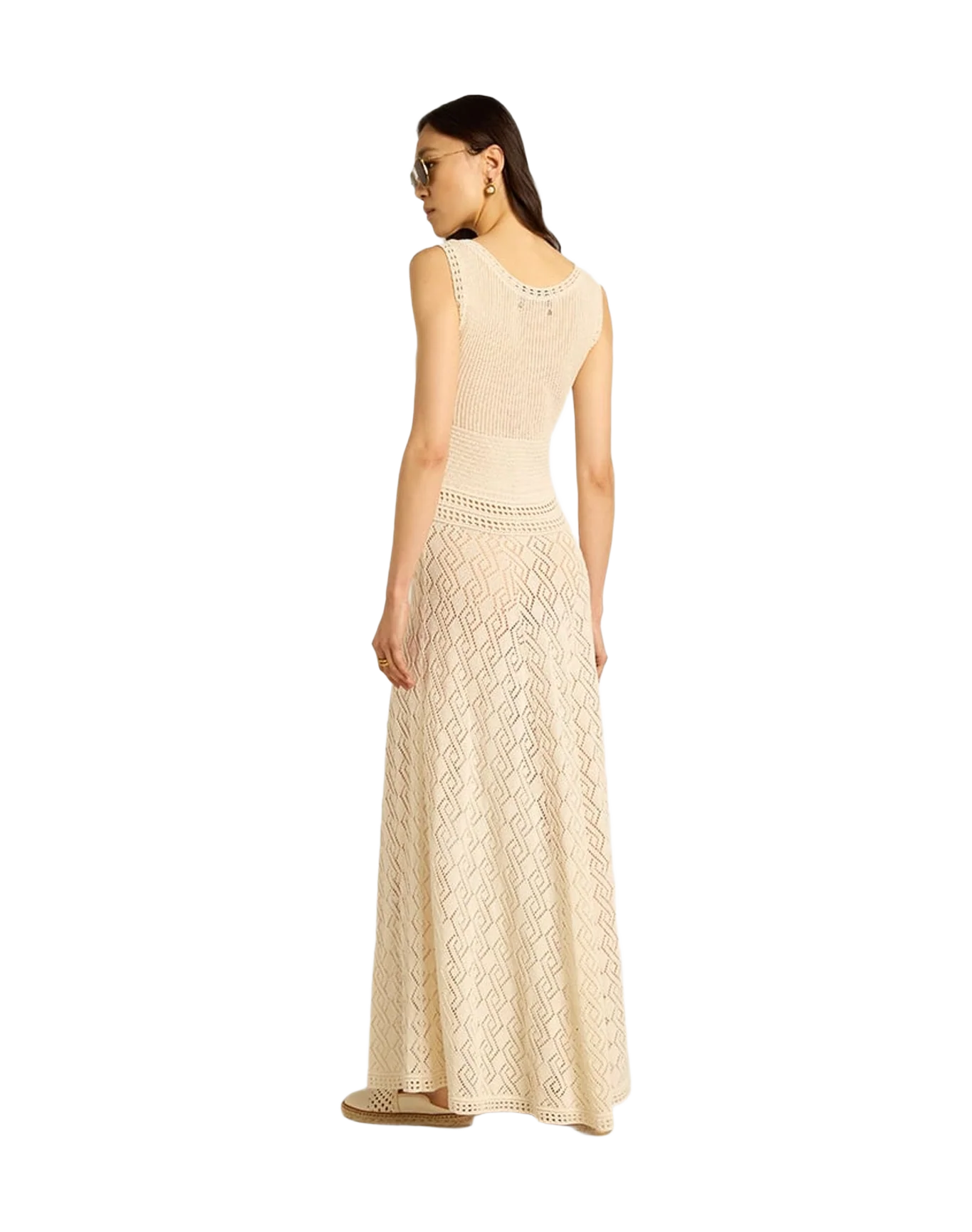 Women | Ecru-Colored Tank Dress | Ecru