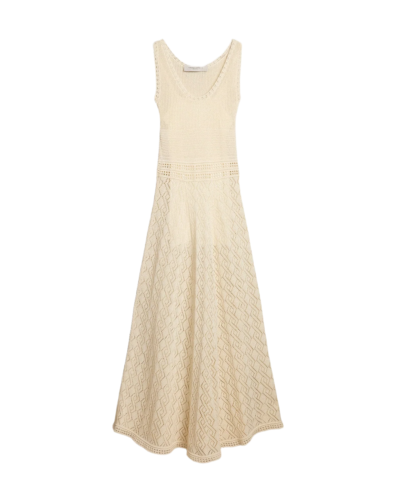 Women | Ecru-Colored Tank Dress | Ecru - Image 5