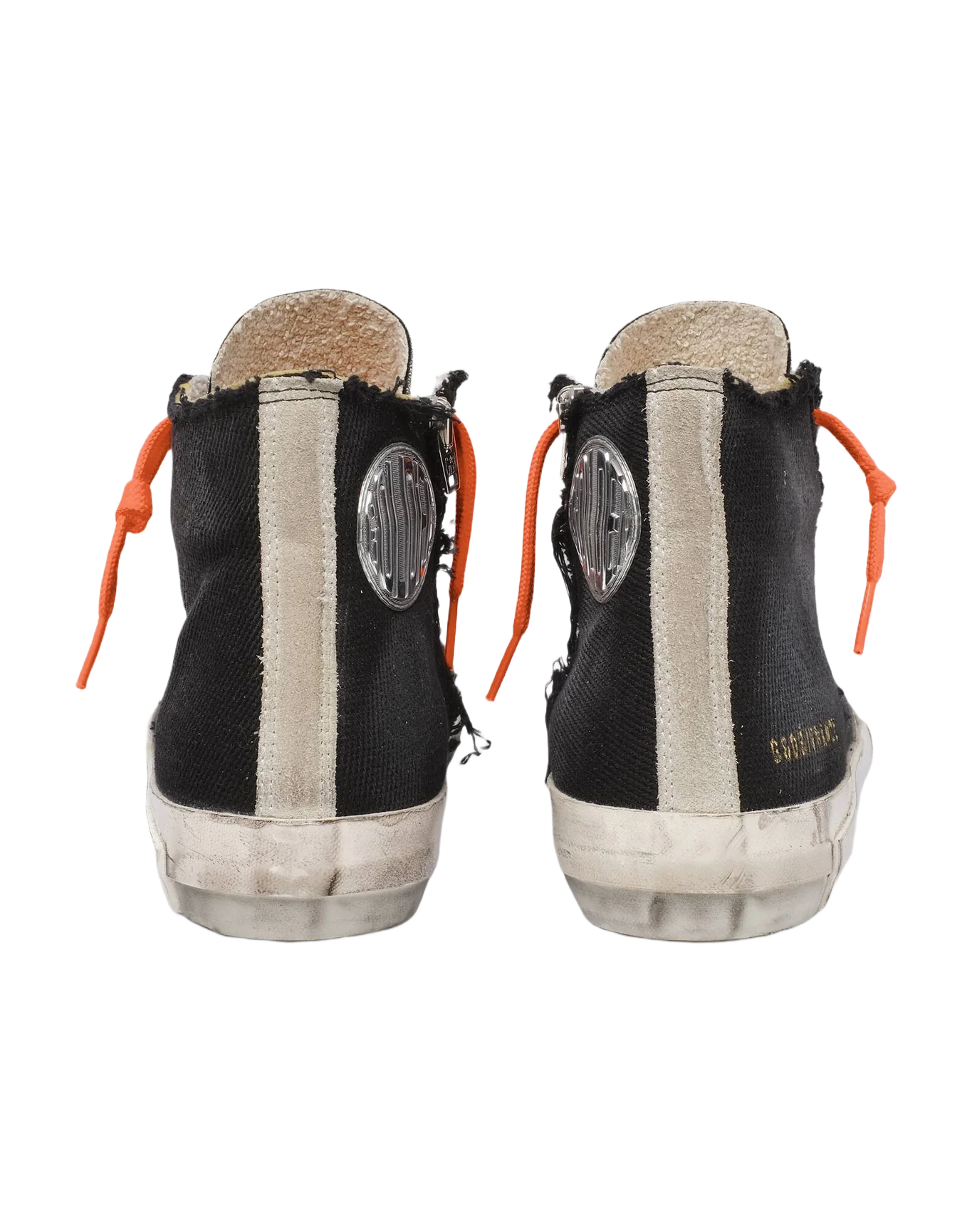Women | Francy Penstar Black Canvas with Crystal Tongue & Laminated Star | Black x Silver x Ice - Image 2
