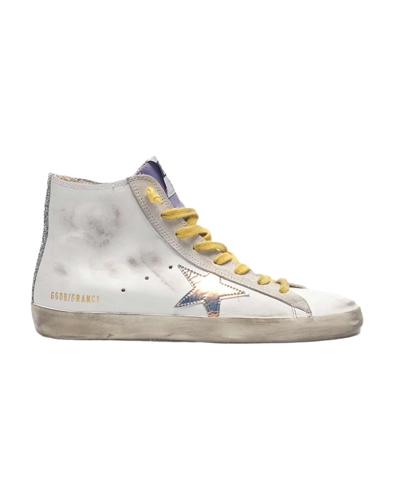 Women | Francy Sneakers with Iridescent Star & Glittery Bands - Image 3