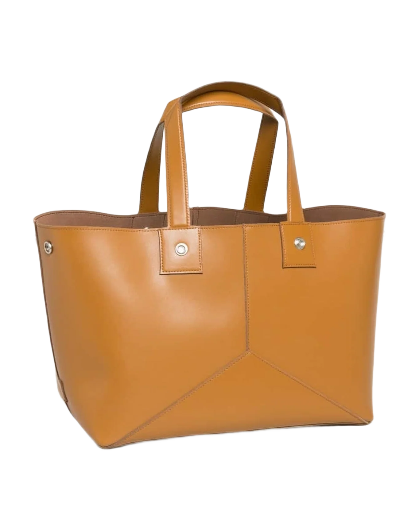 Women | Golden Shopping Bag Tan