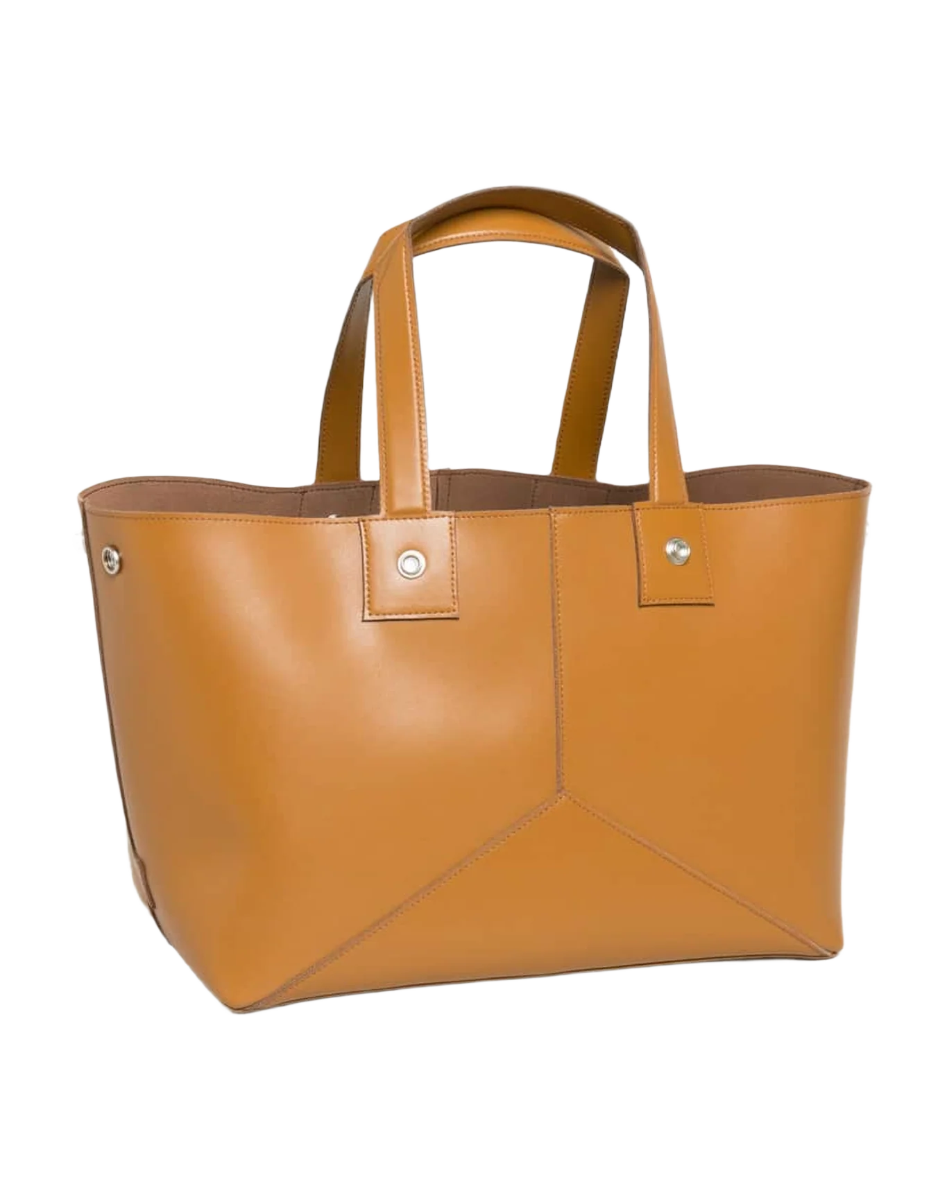 Women | Golden Shopping Bag Tan - Image 2