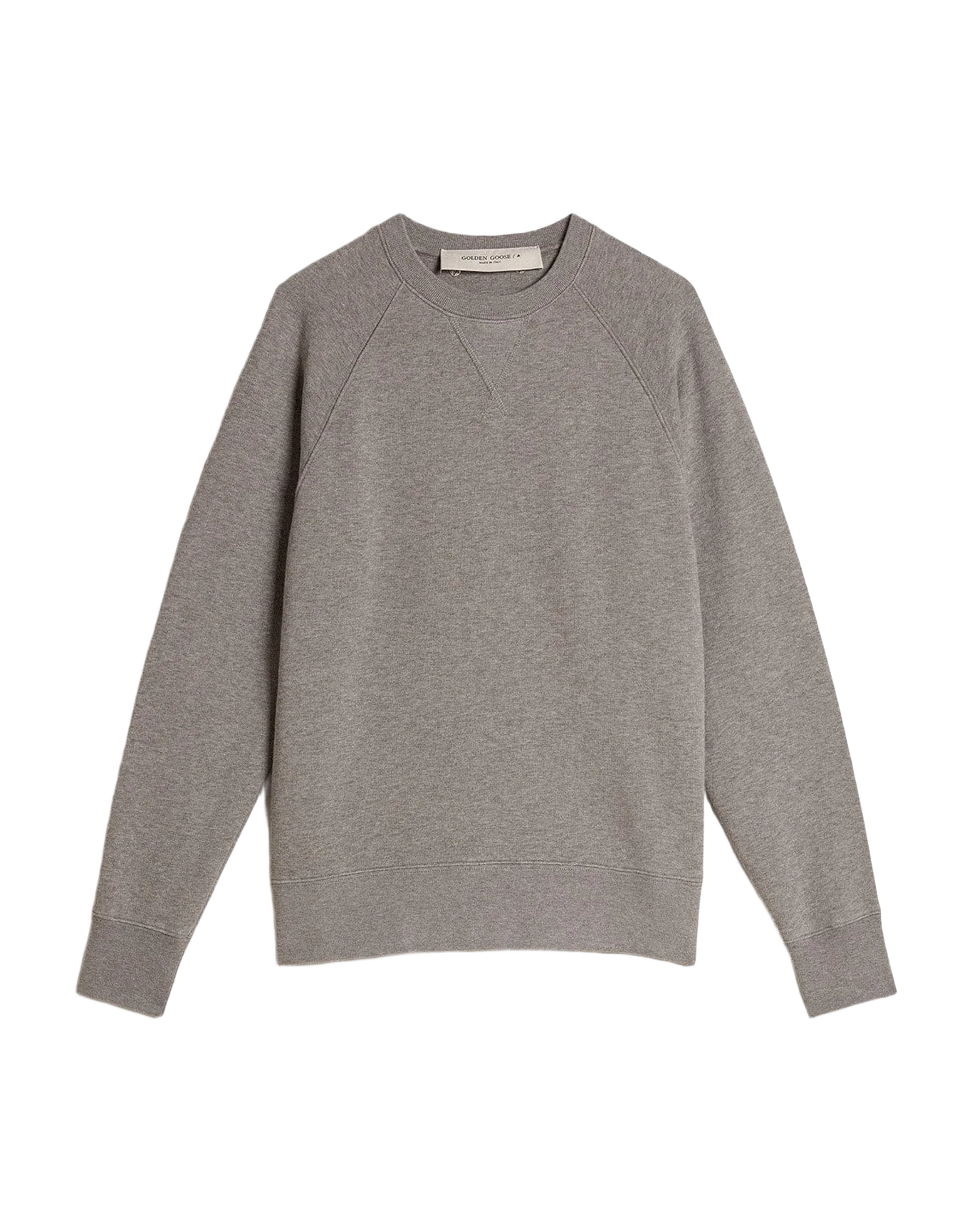 Women | Gray Melange Cotton Sweatshirt with Manifesto On The Back | Grey Melange x Windsor Wine - Image 3
