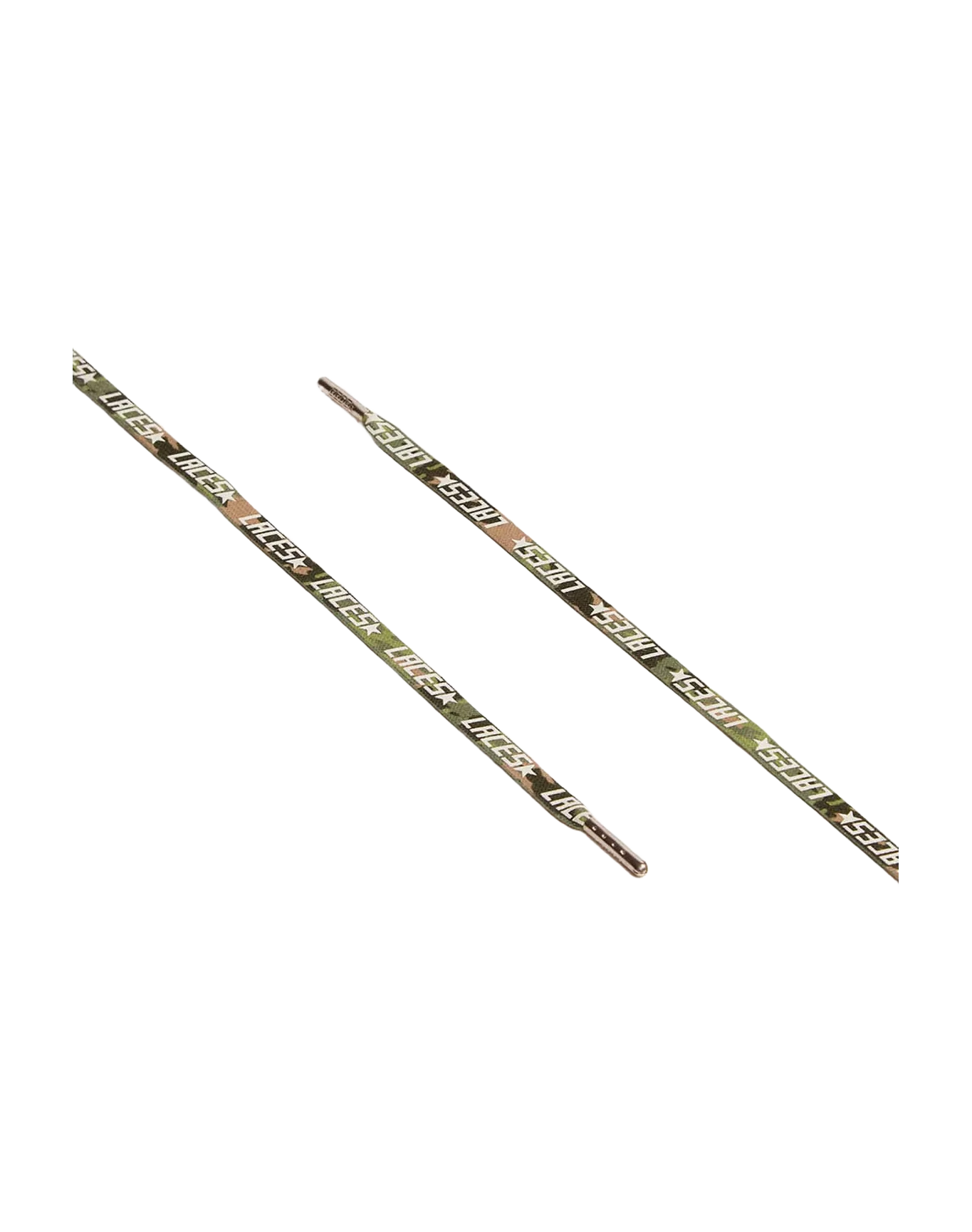 Women | Green Camouflage Laces with White Laces Print - Image 2
