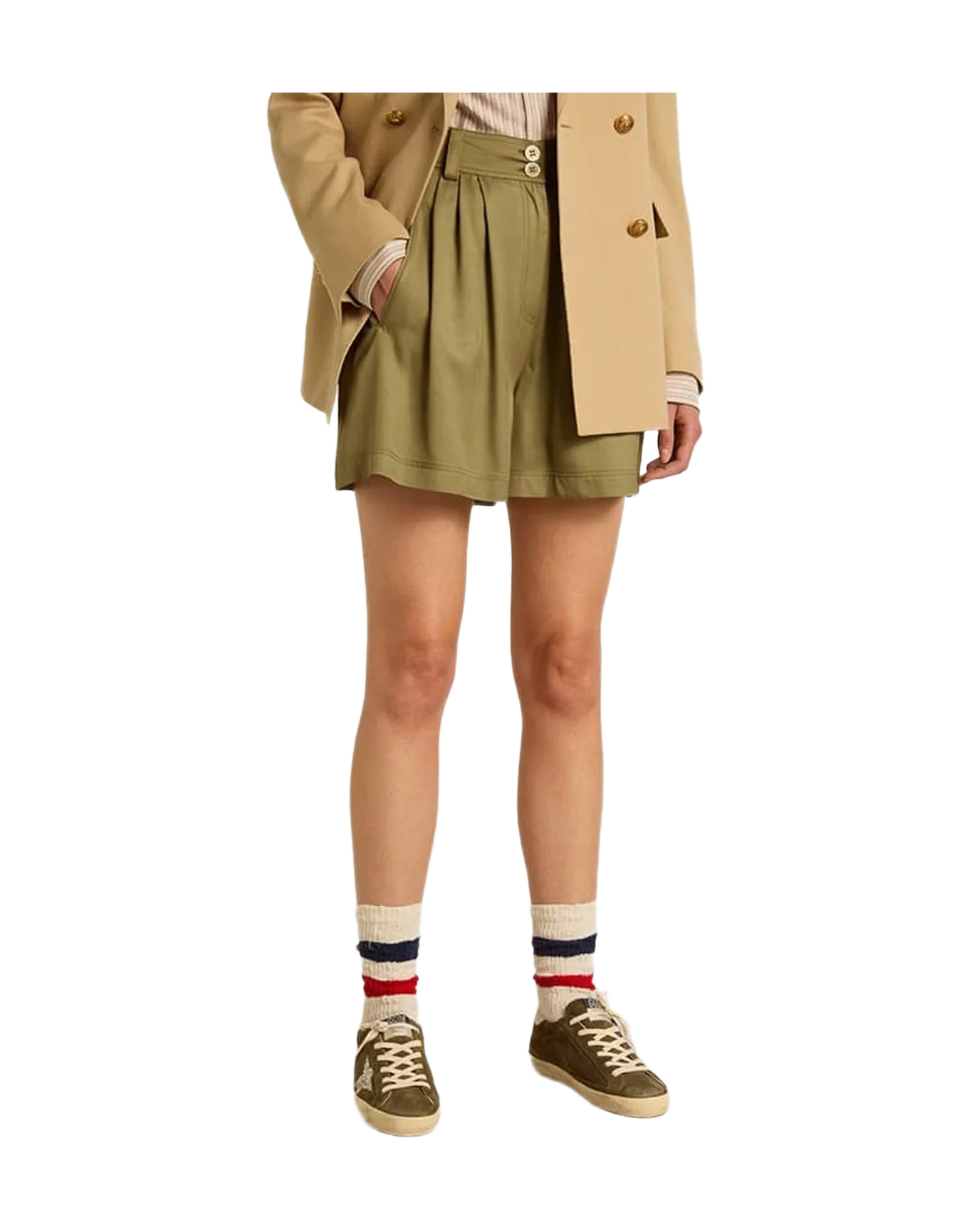 Women | Green Shorts | Kalamata
