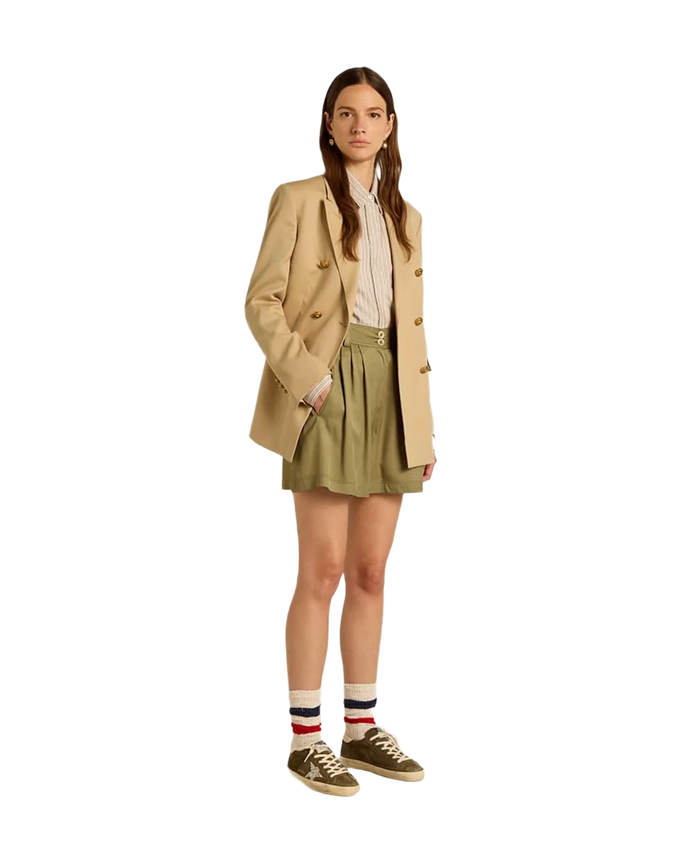 Women | Green Shorts | Kalamata - Image 3
