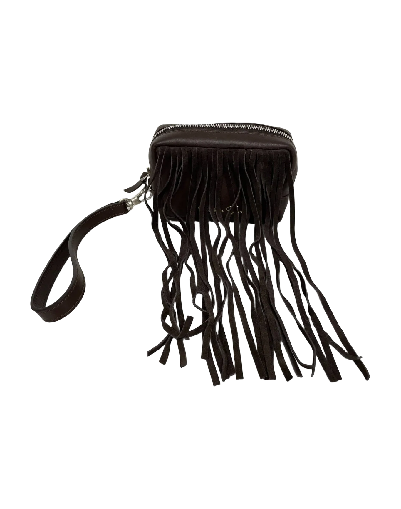 Women | Jam Bag Dark Brown Fringes