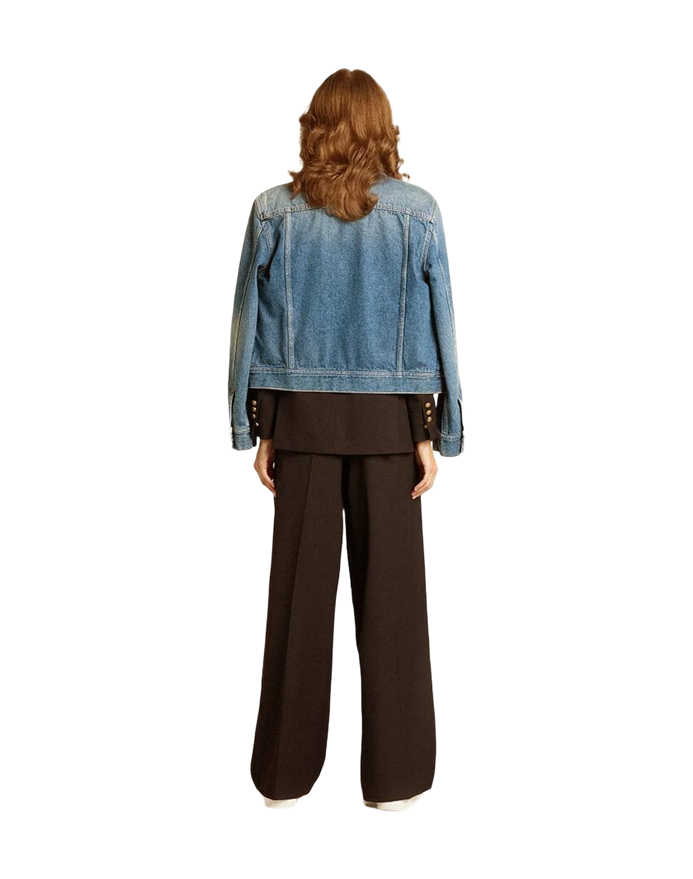 Women | Jeans Jacket | Blue - Image 4