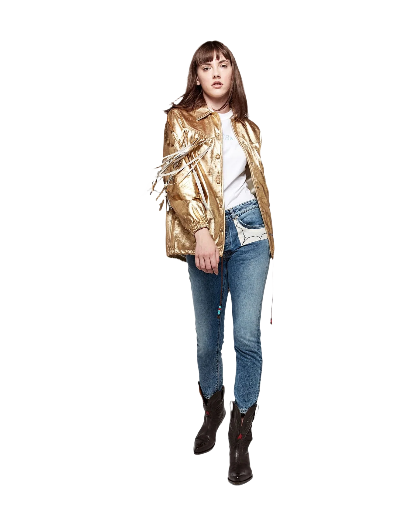 Women | Jolly Jeans Cotton Denim with Embroidered Patches - Image 5